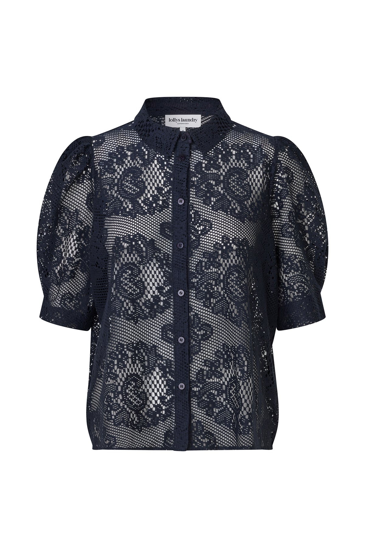 Lollys Laundry BonoLL Hemdbluse Shirt Navy