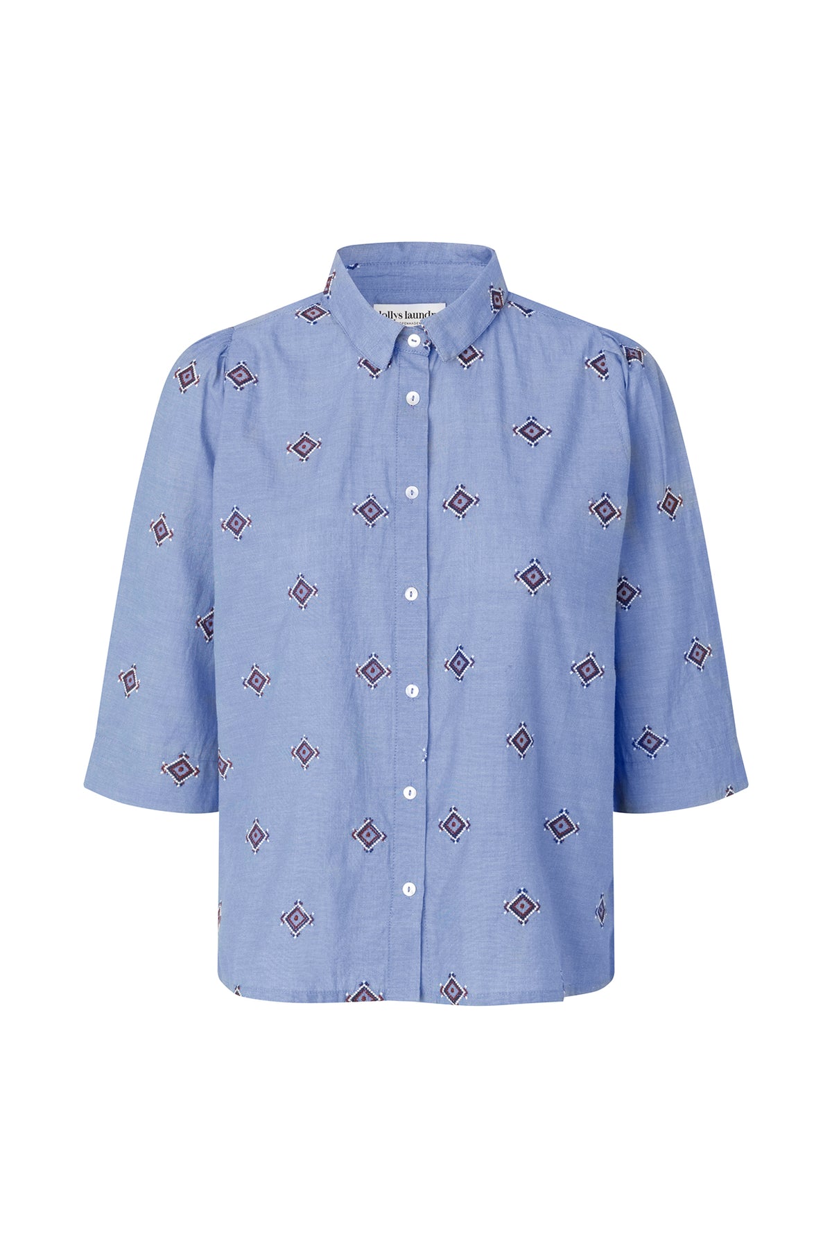 Lollys Laundry BonoLL Hemdbluse Shirt Hellblau