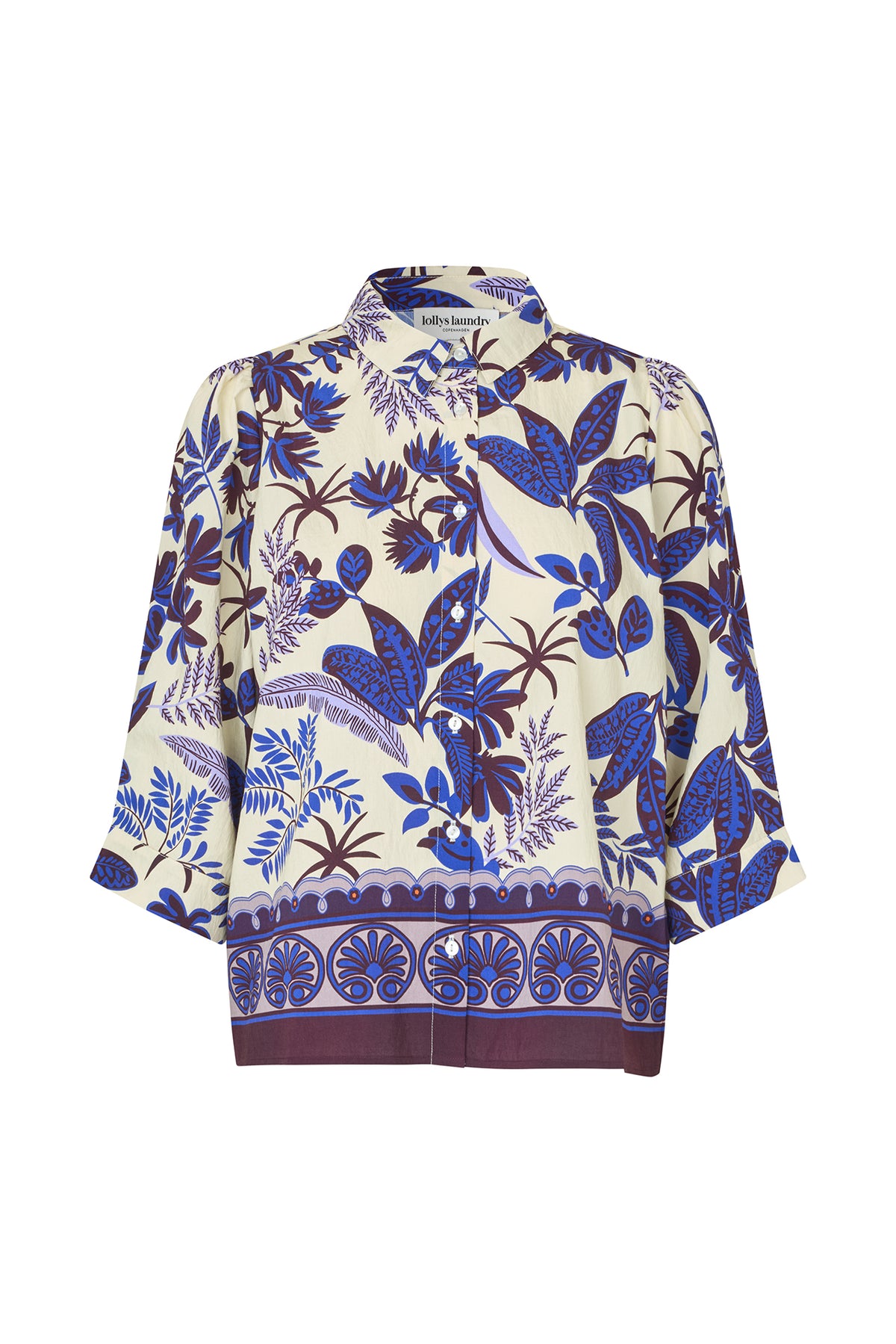 Lollys Laundry BonoLL Hemdbluse Shirt Blumenmuster