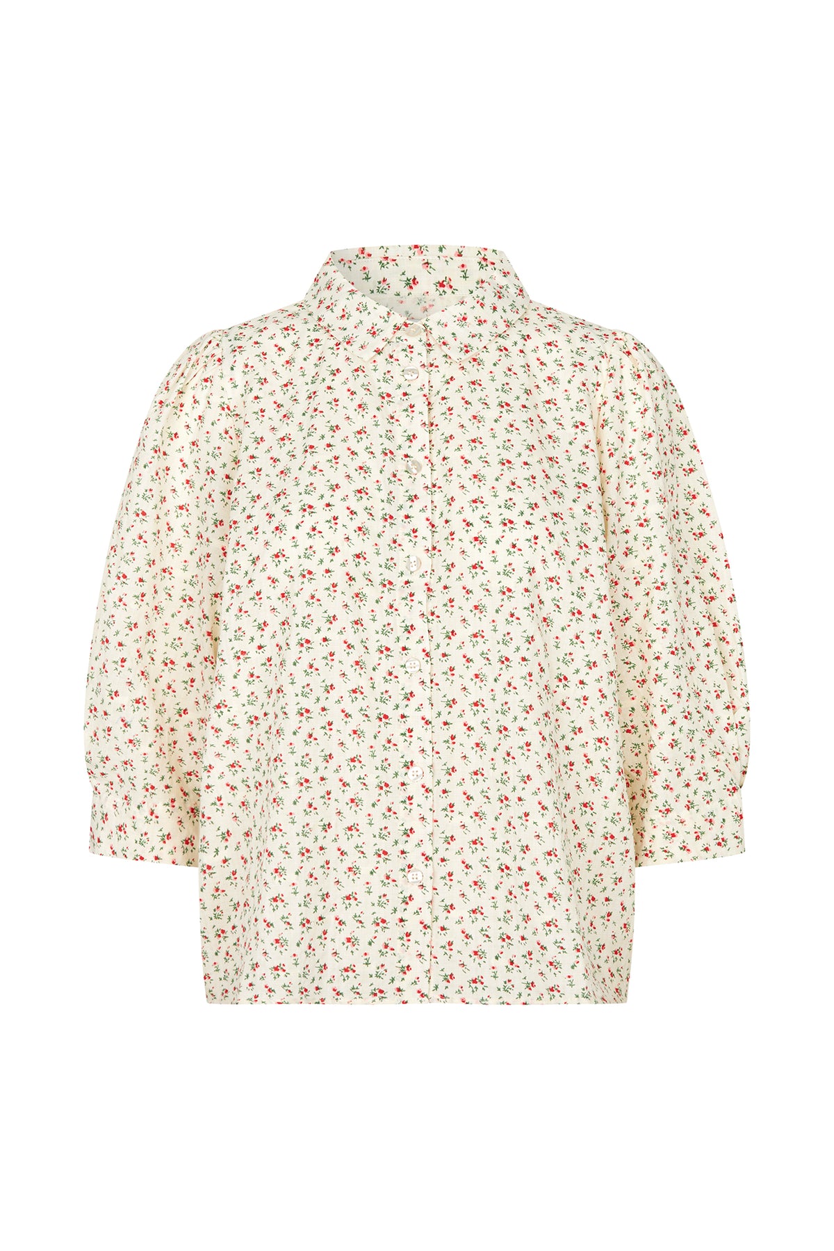 Lollys Laundry BonoLL Hemdbluse Shirt Rot