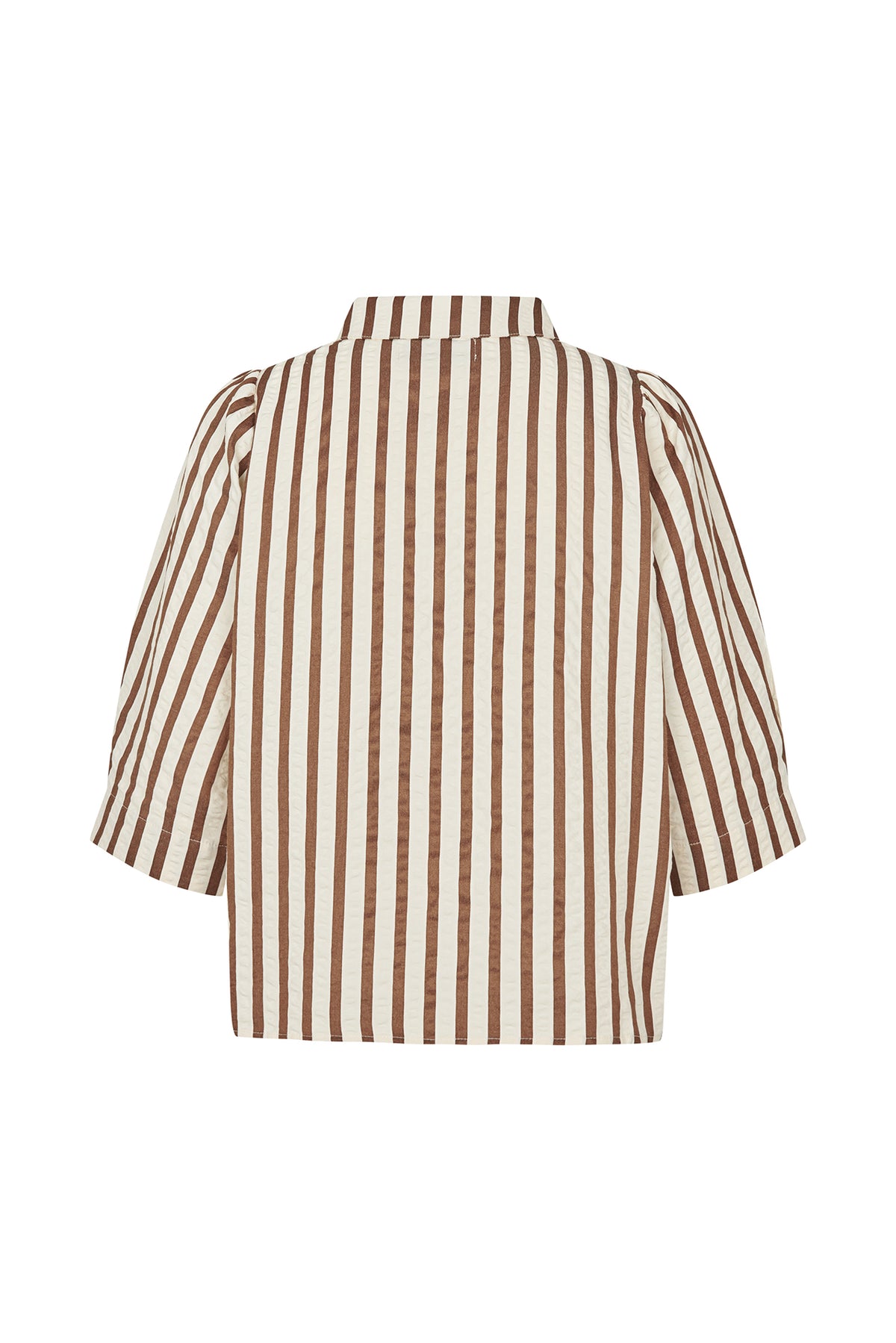 Lollys Laundry BonoLL Hemdbluse Shirt Dunkelbraun