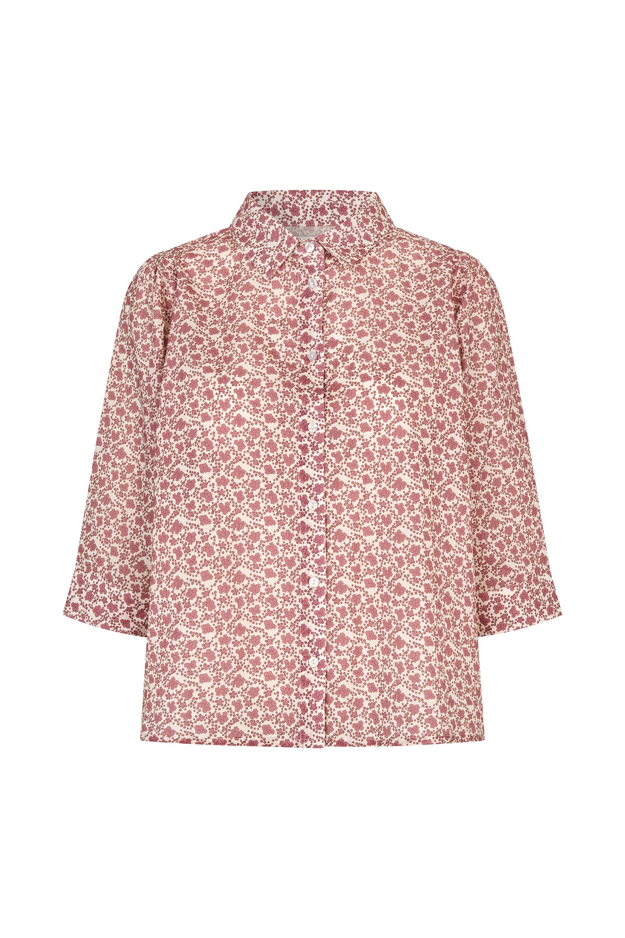 Lollys Laundry BonoLL Hemdbluse Shirt 32 32 Ash Rose