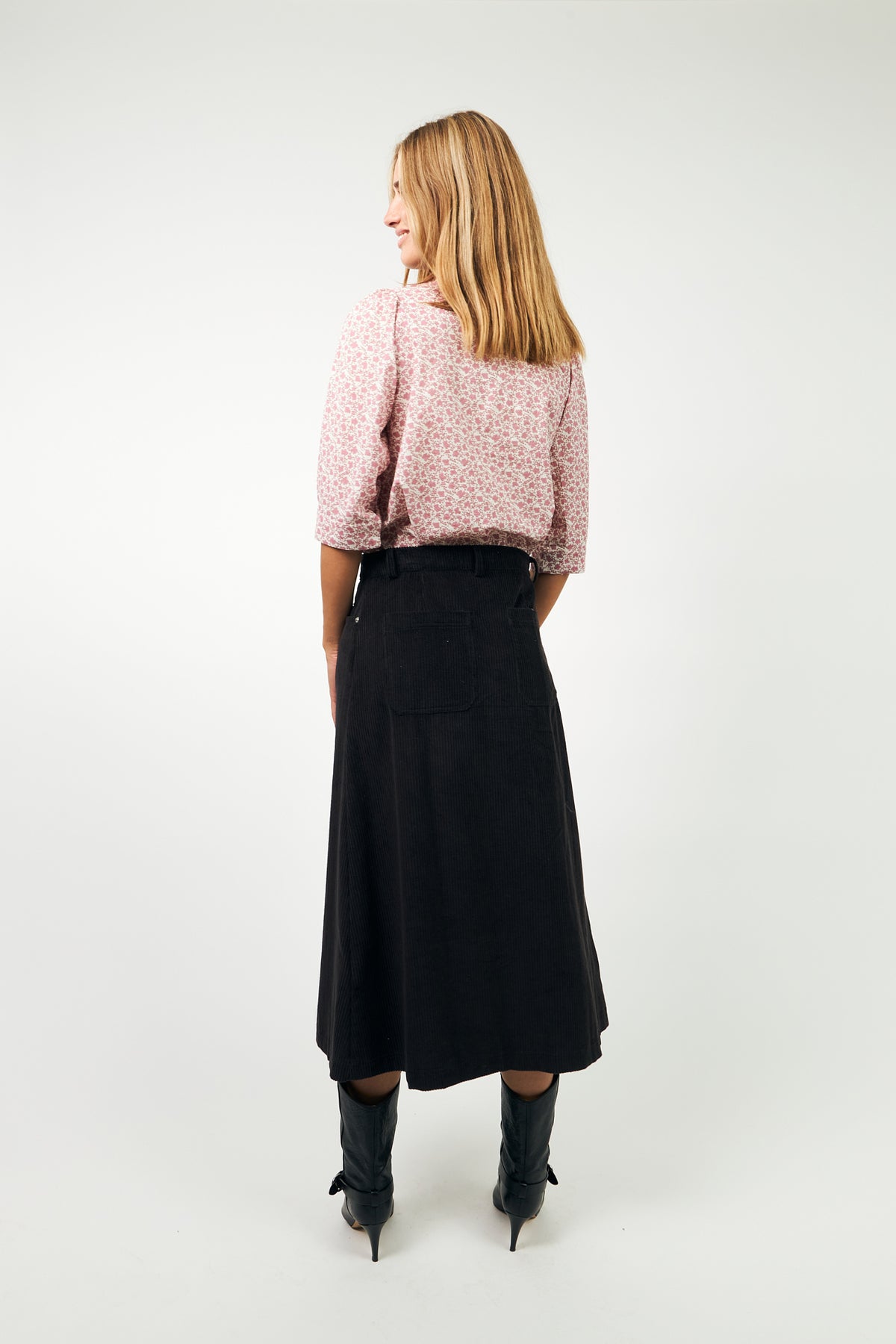 Lollys Laundry BonoLL Hemdbluse Shirt Altrosa