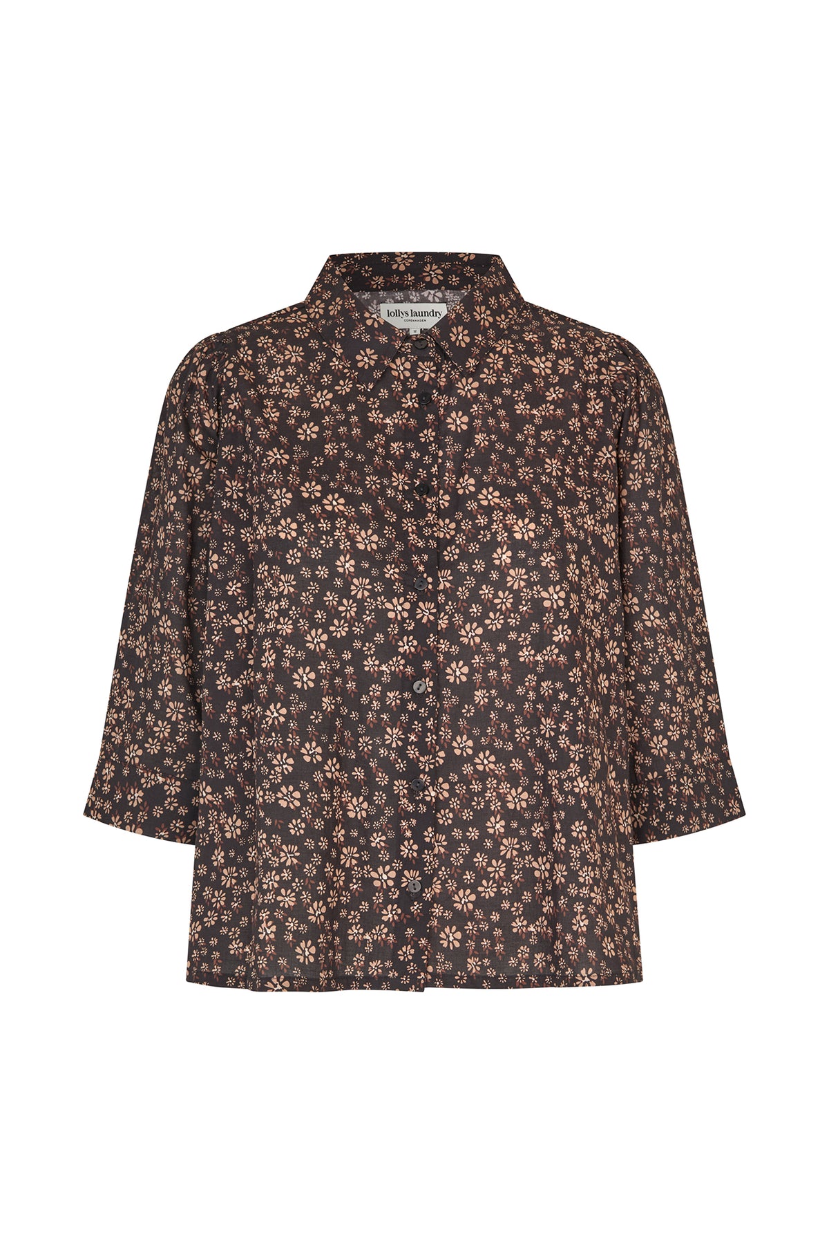 Lollys Laundry BonoLL Hemdbluse Shirt Blumenmuster