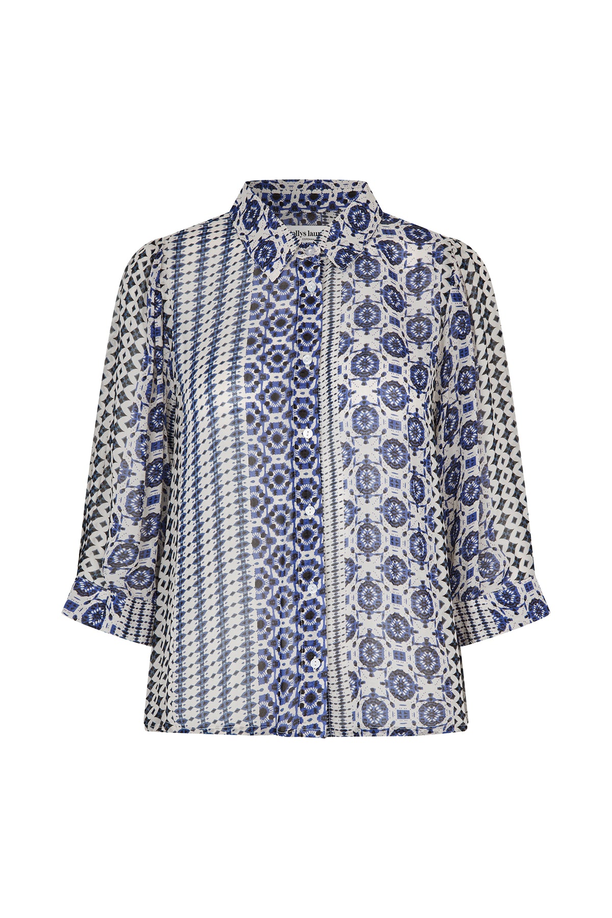 Lollys Laundry BonoLL Hemdbluse Shirt Blau