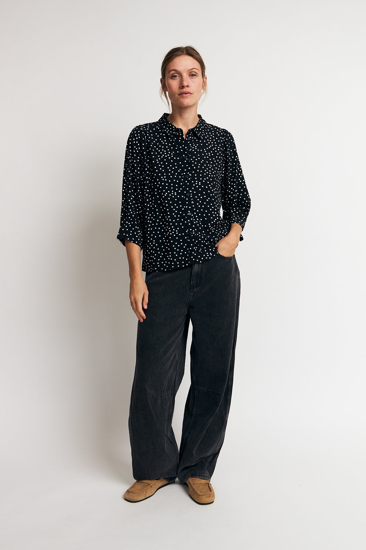 Lollys Laundry BonoLL Shirt Shirt Schwarz