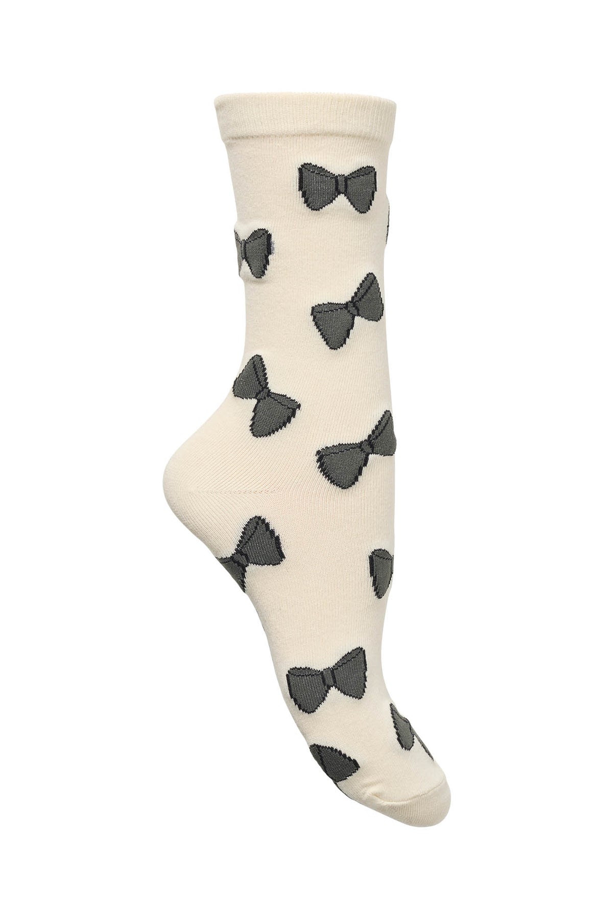 Lollys Laundry BowLL Socken Socks Creme