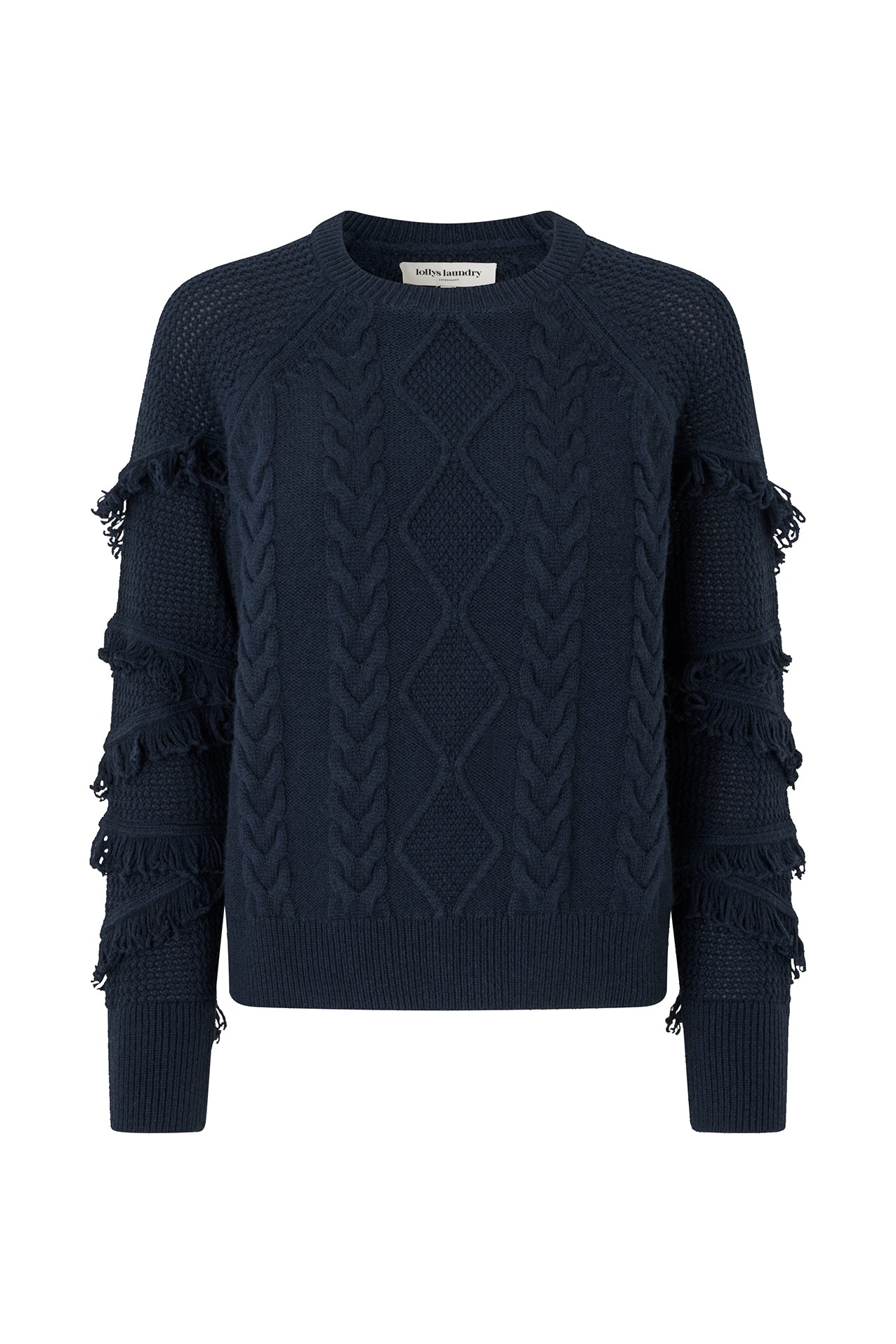 BrielleLL Knit Jumper LS - Dark Blue