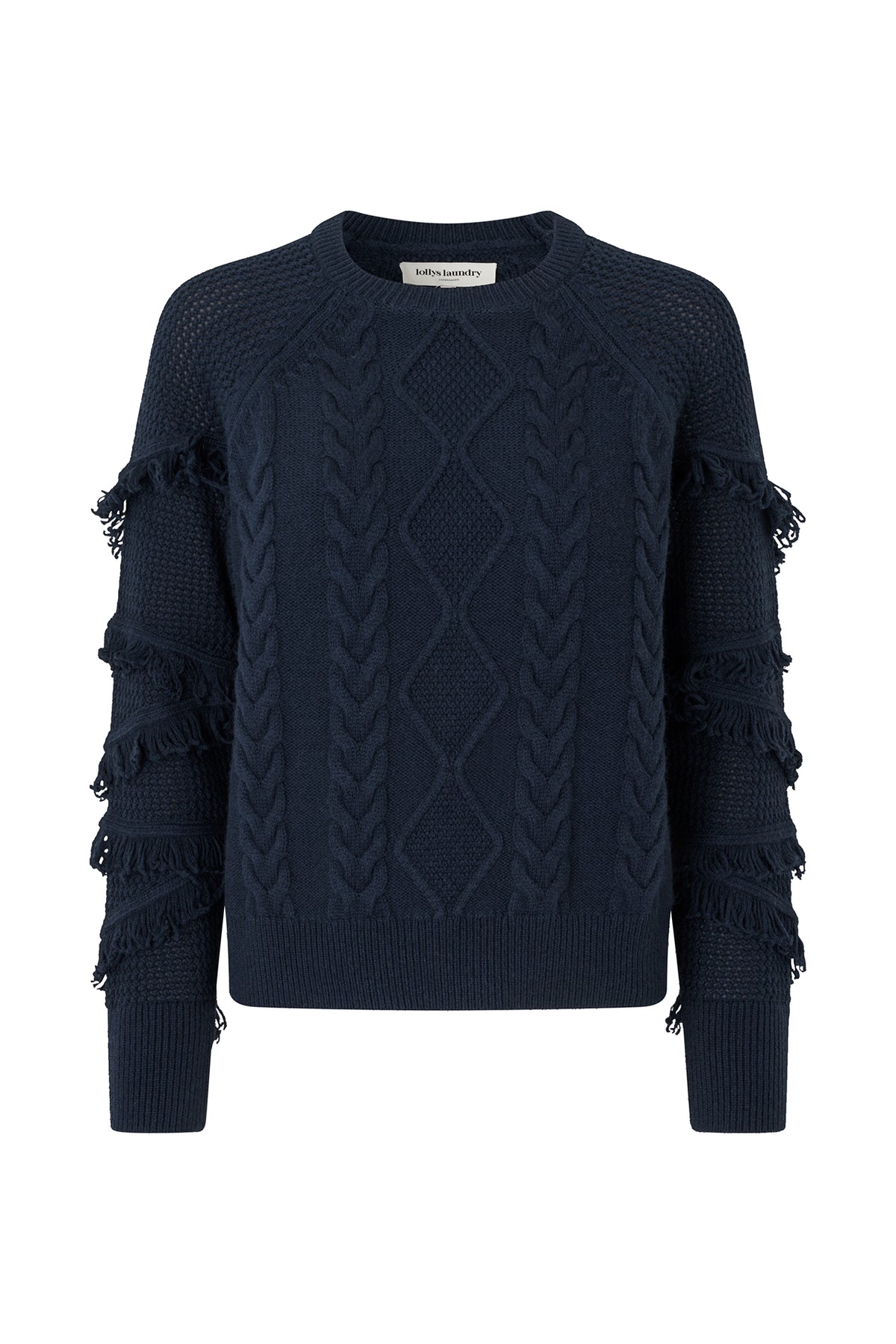 Lollys Laundry BrielleLL Knit Jumper LS Jumper Dunkelblau