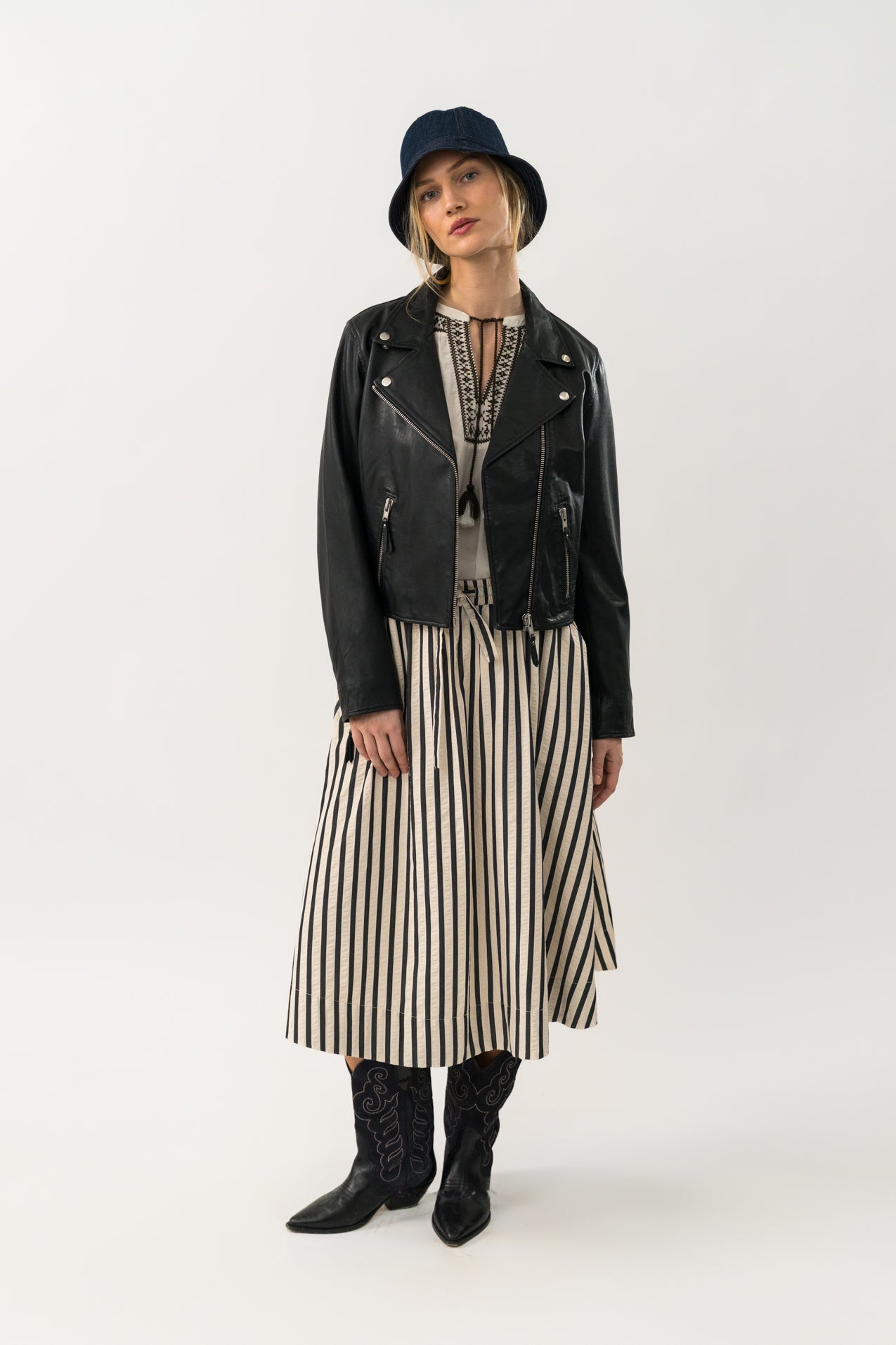 BristolLL Midi Rock - Stripe