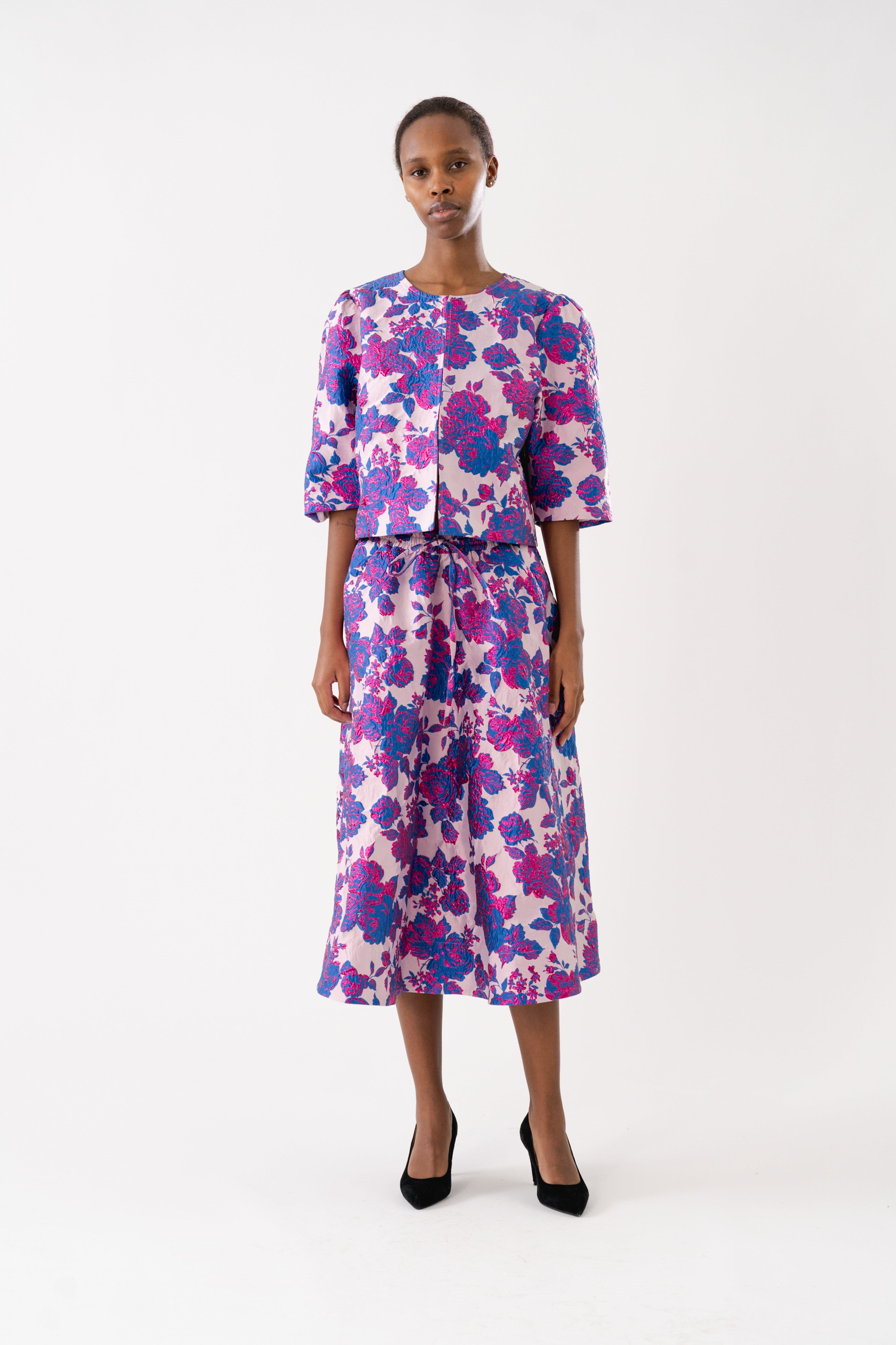 Lollys Laundry BristolLL Midi Skirt Skirt Lavendel