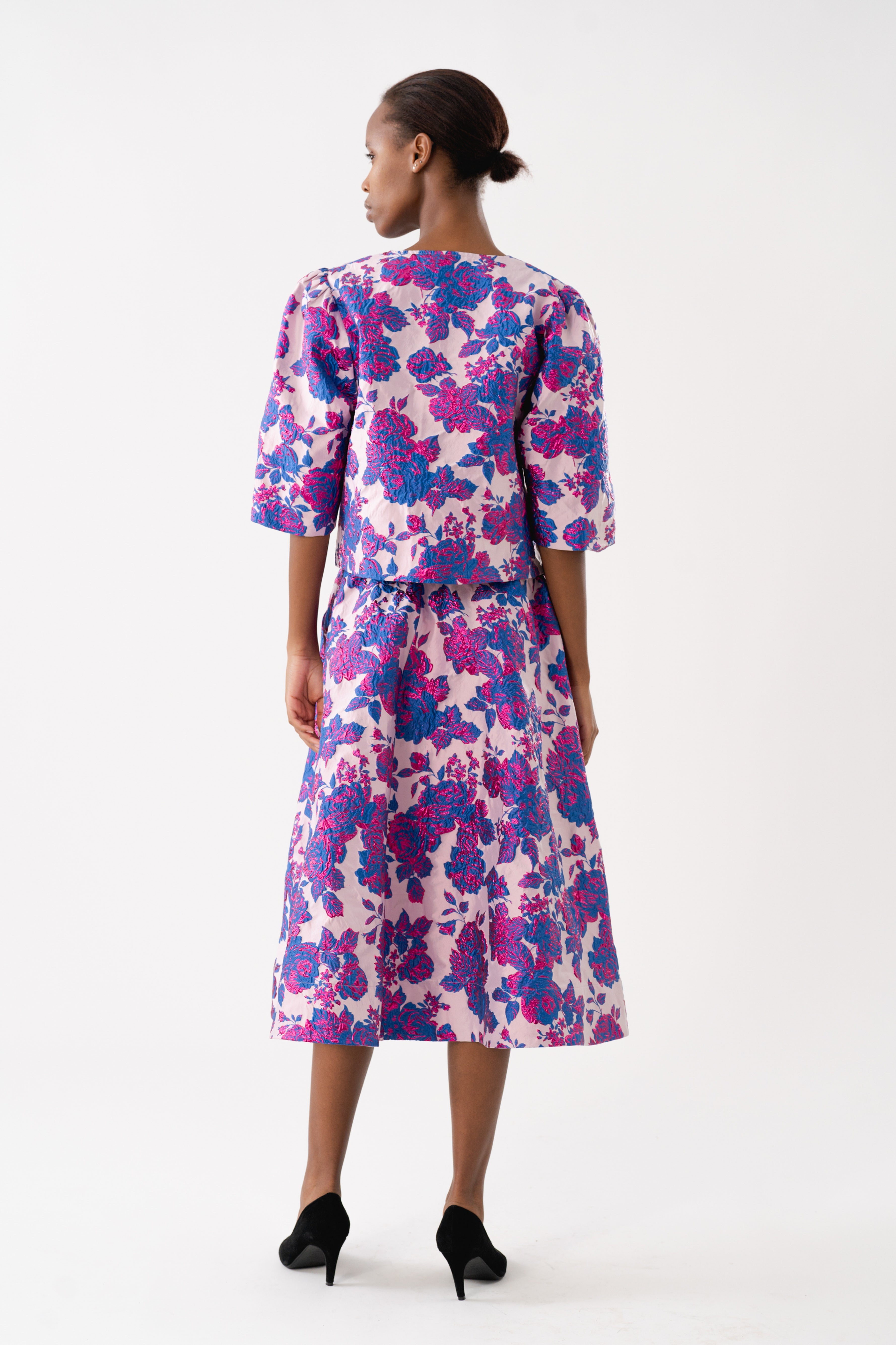 Lollys Laundry BristolLL Midi Skirt Skirt Lavendel