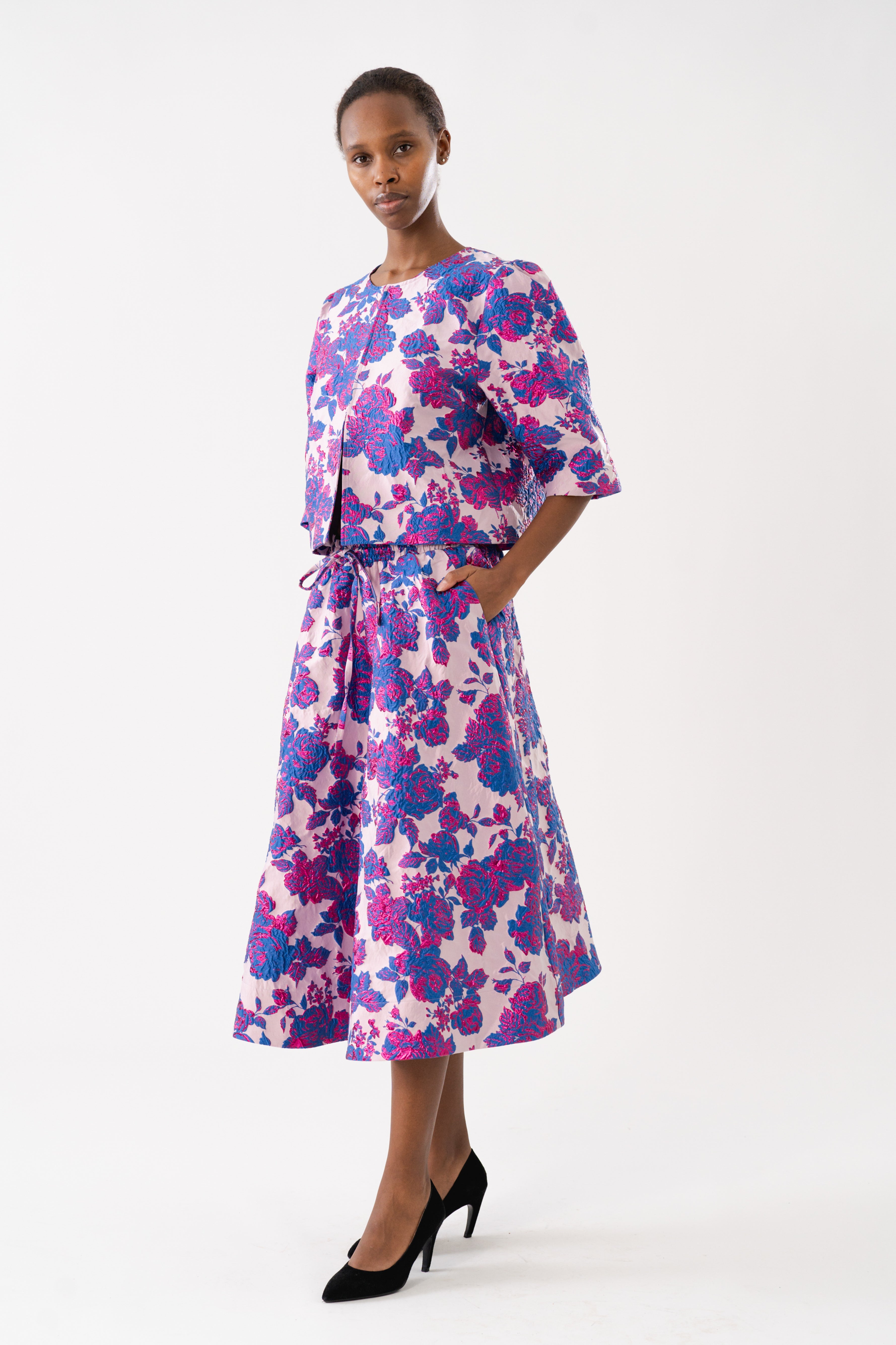 Lollys Laundry BristolLL Midi Skirt Skirt Lavendel