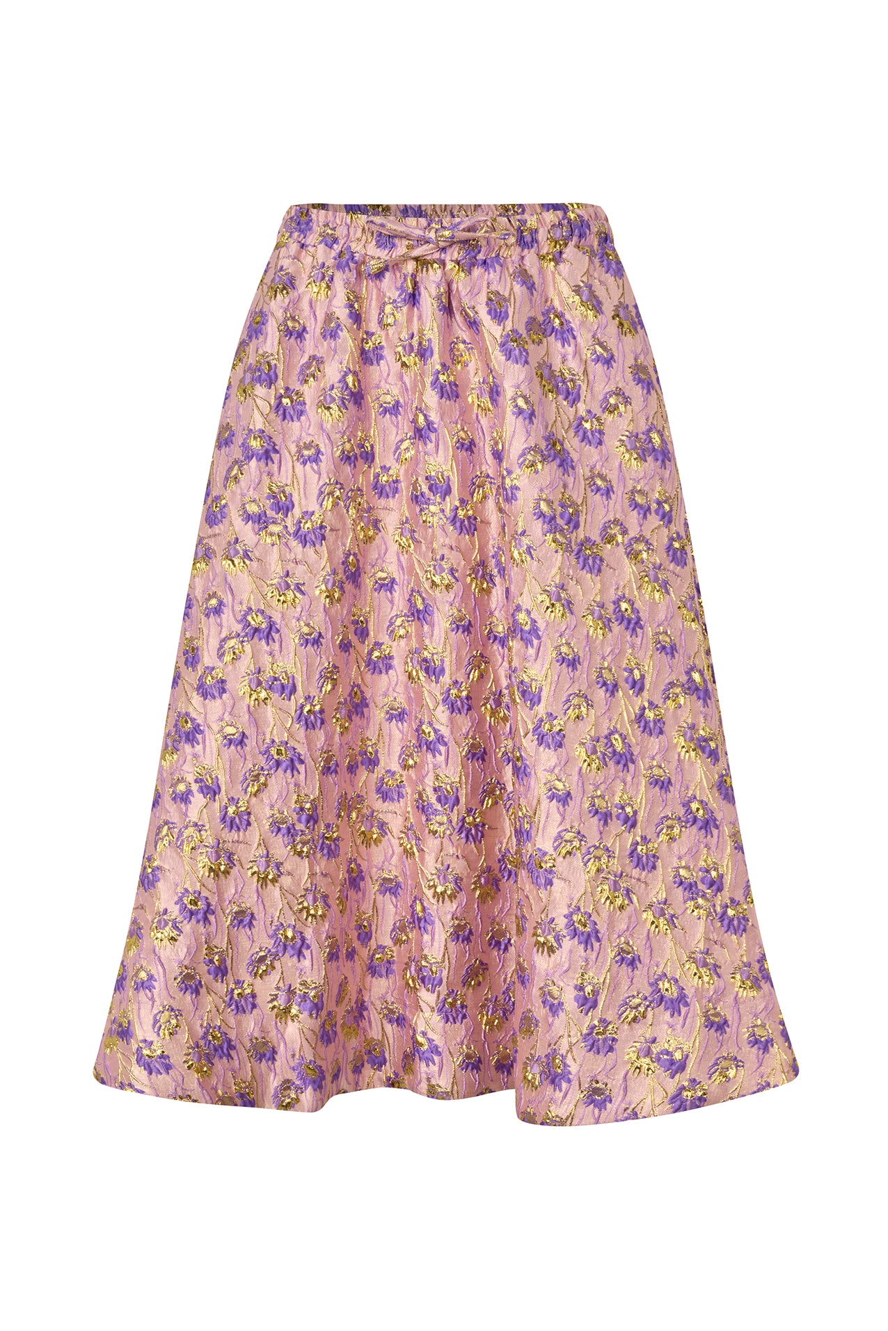 BristolLL Midi Skirt - Dusty Rose