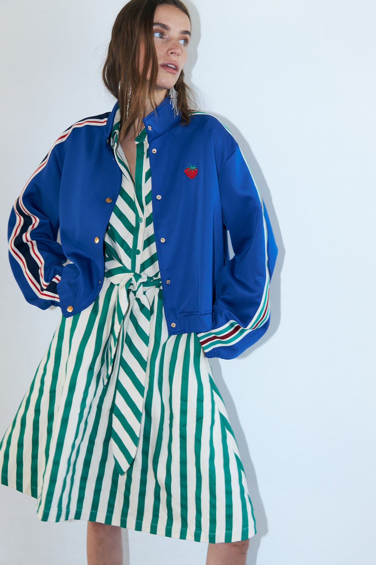 BrooklynnLL Track Jacke - Blau