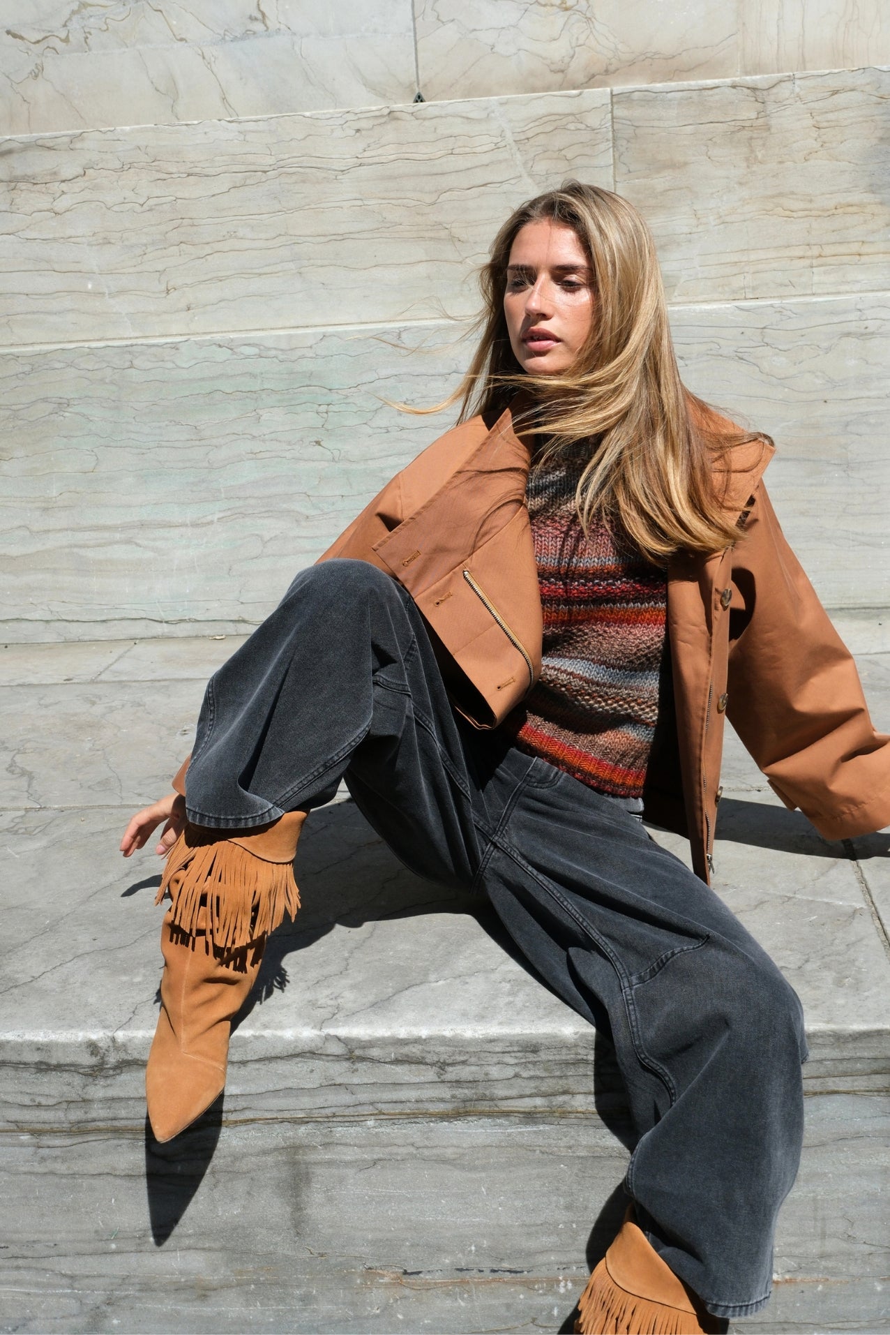 Lollys Laundry BulgariaLL Jacke Outerwear Rostbraun