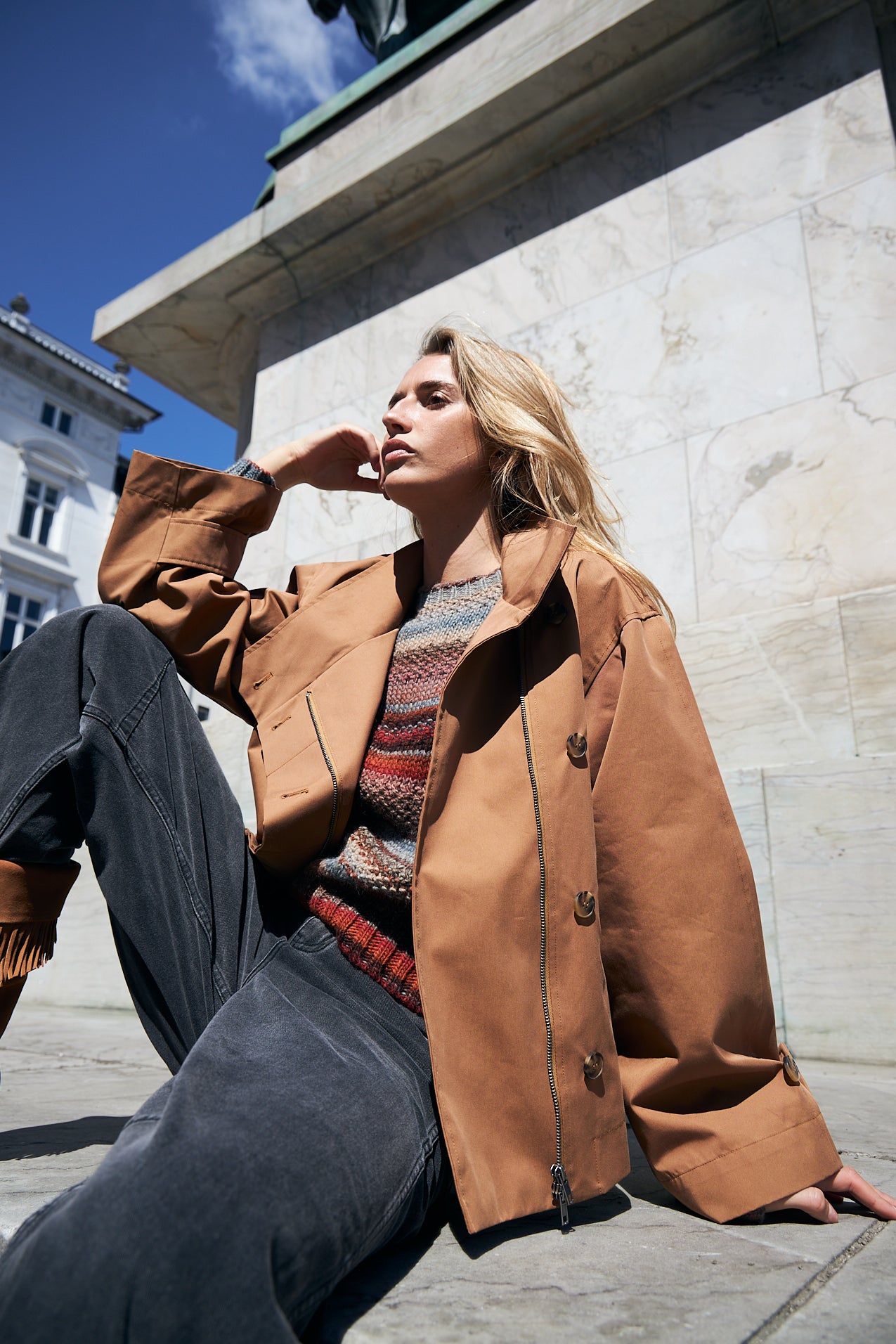 BulgariaLL Jacke - Rostbraun