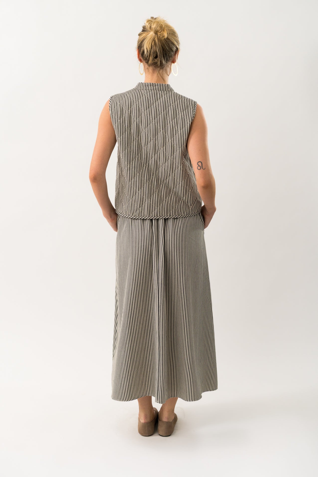 CairoLL Quilted Vest - Black