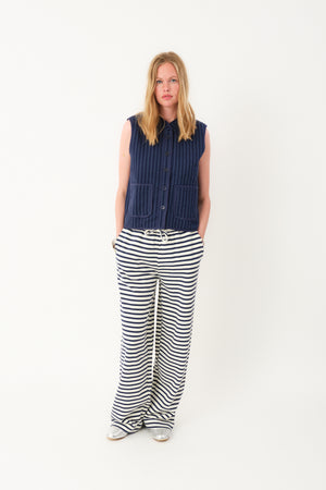 Lollys Laundry CairoLL Quilted Weste Vest 80 Stripe