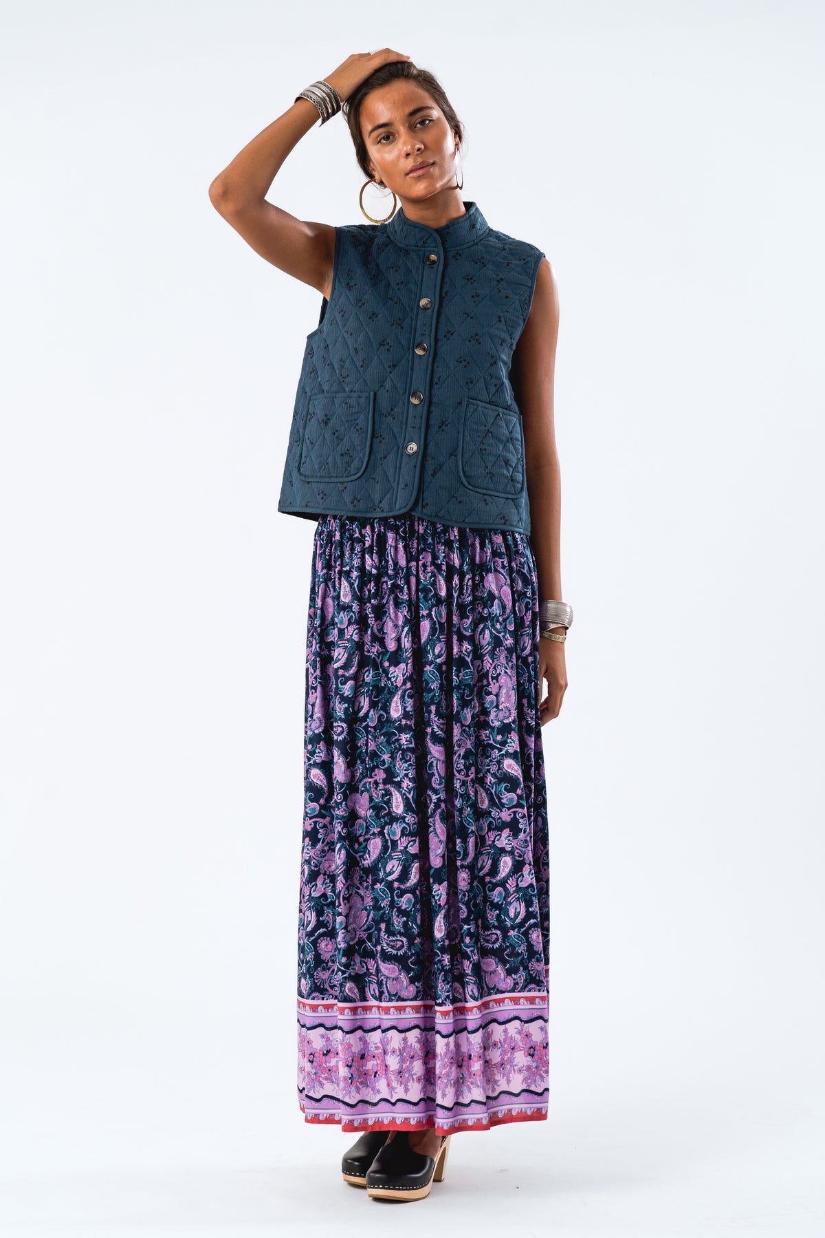Lollys Laundry CairoLL Vest Vest Dunkelblau
