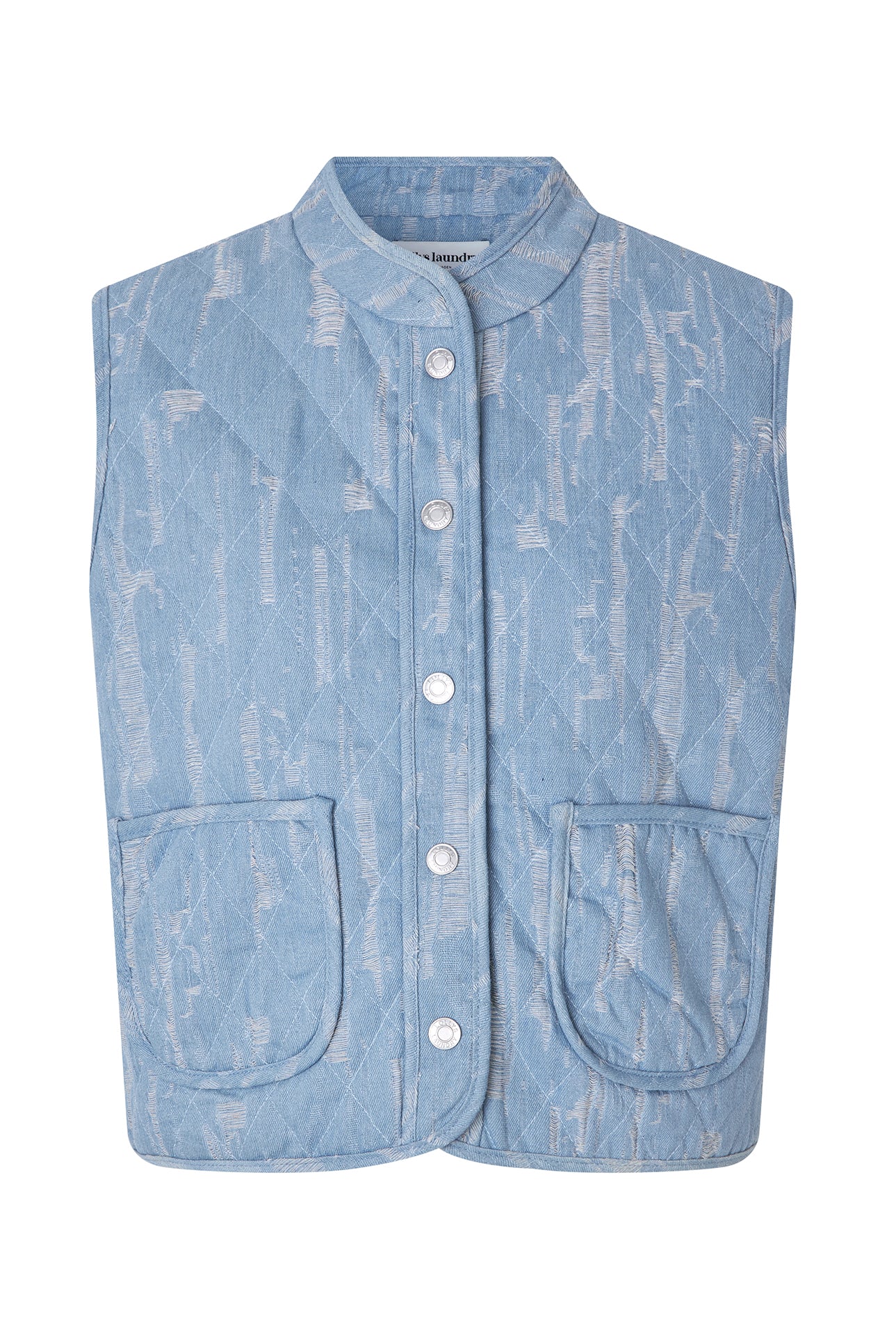 CairoLL Weste - Washed Denim