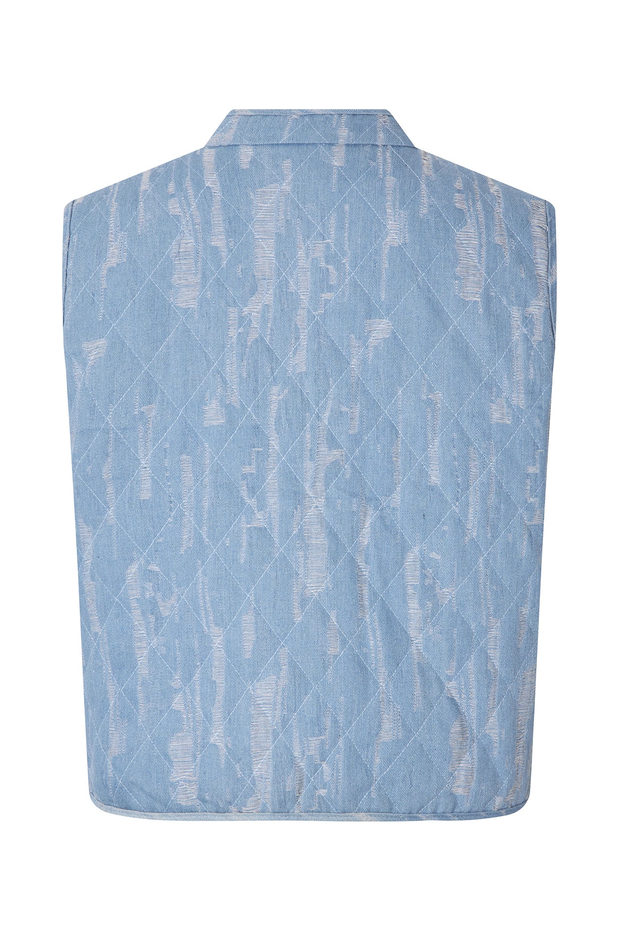 CairoLL Weste - Washed Denim