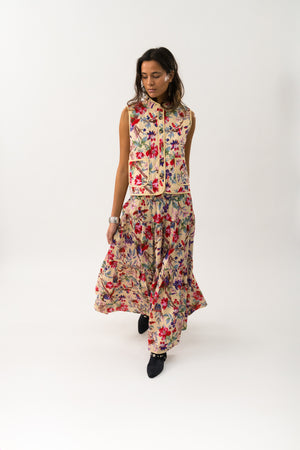 Lollys Laundry CairoLL Weste Vest 74 Flower Print