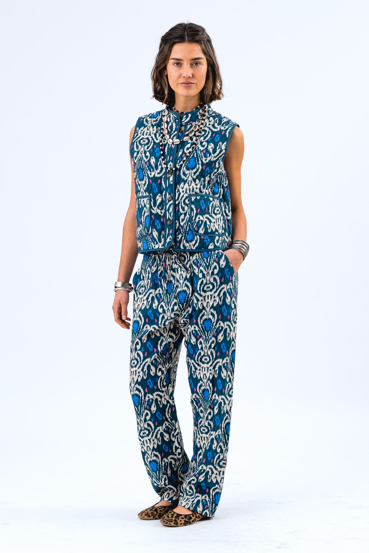 Lollys Laundry CairoLL Weste Vest Grafikprint