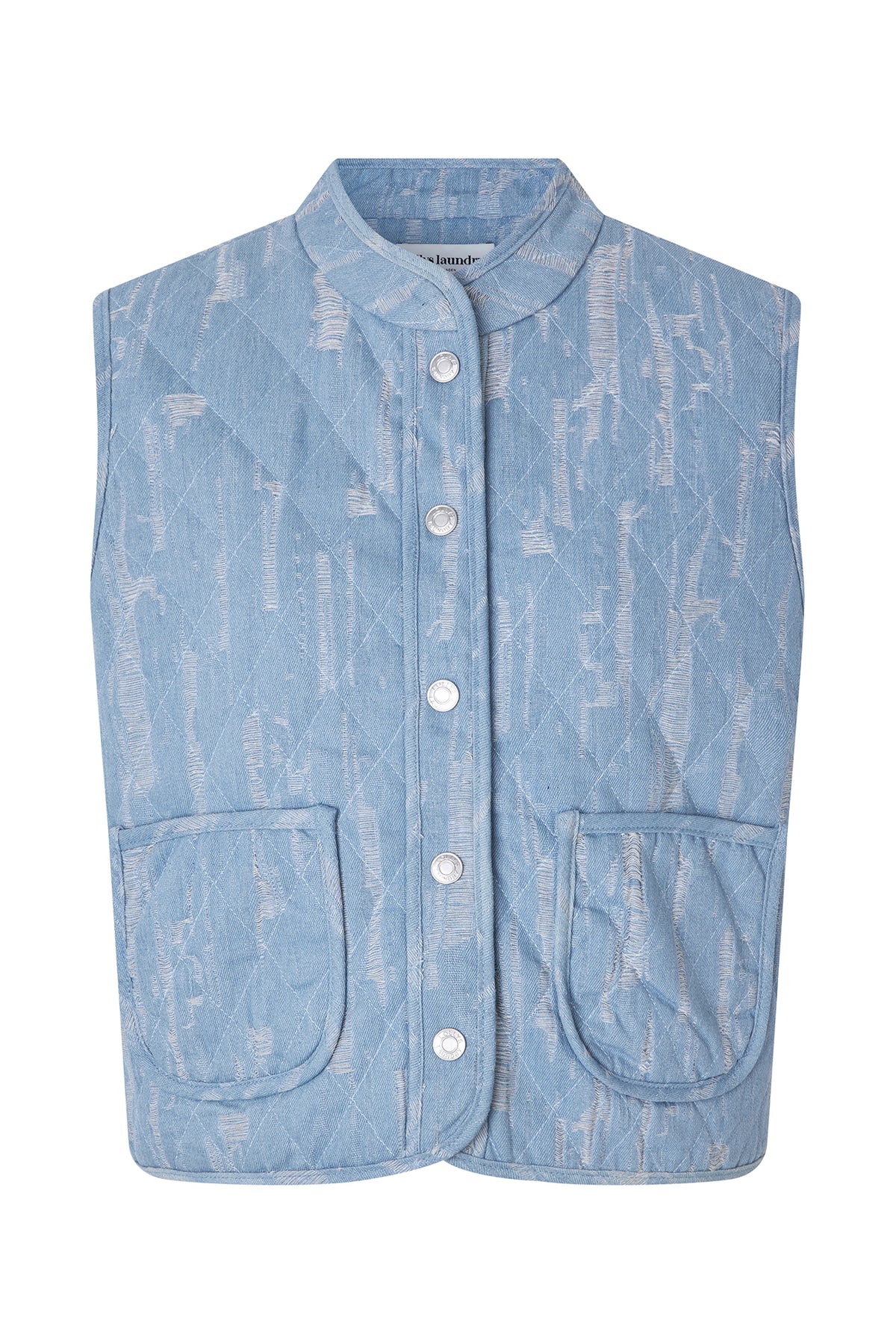 Lollys Laundry CairoLL Weste Vest Blaues Denim