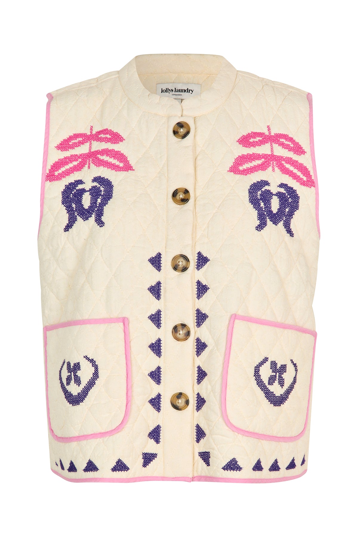 Lollys Laundry CairoLL Weste Vest Creme