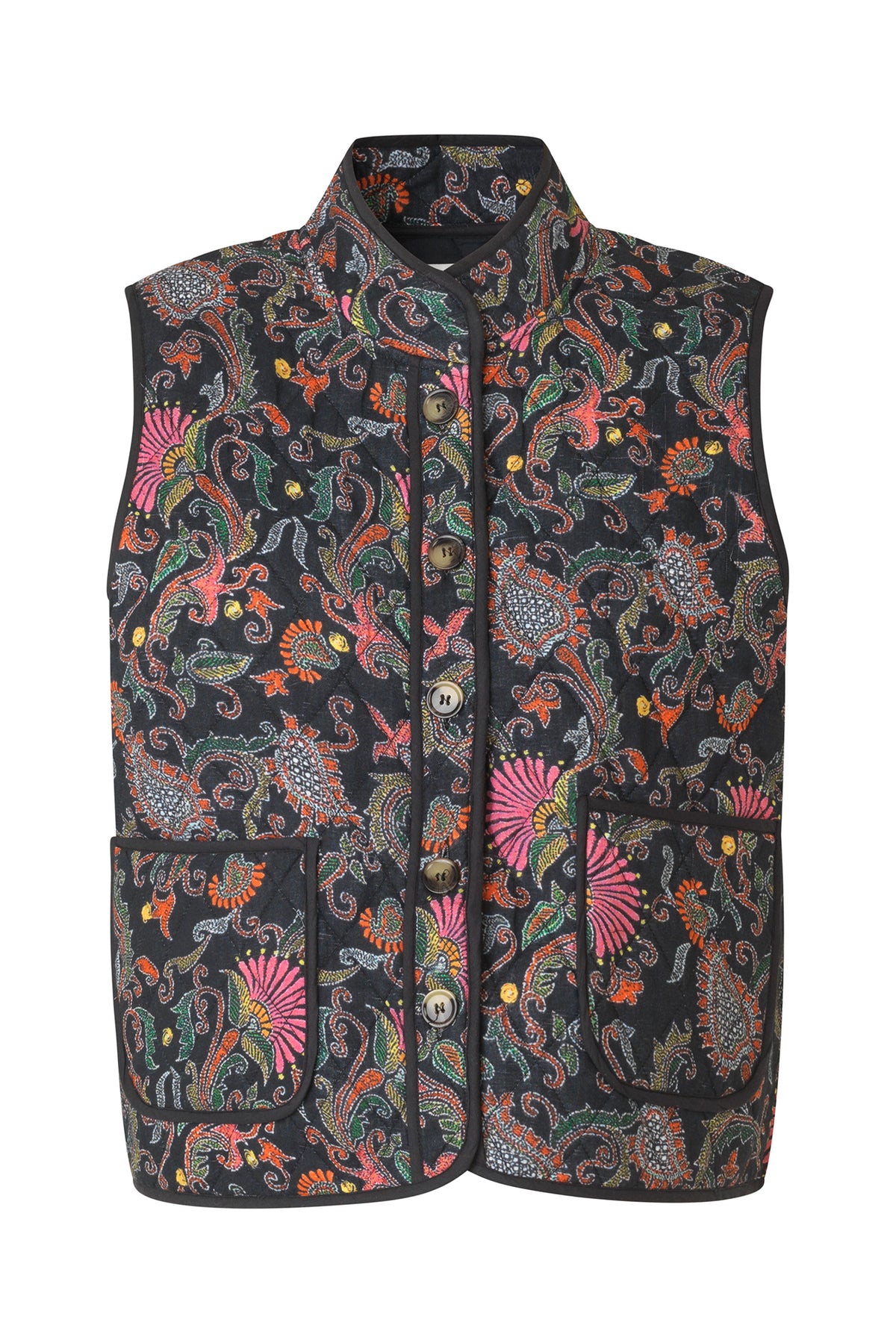 Lollys Laundry CairoLL Weste Vest Blumenmuster