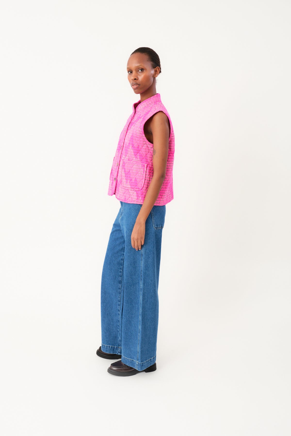 Lollys Laundry CairoLL Weste Vest Pink