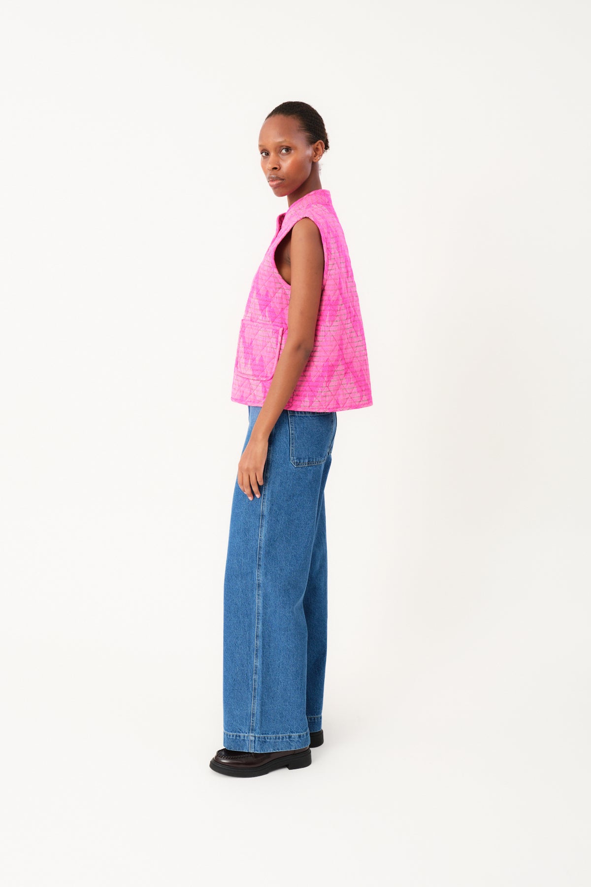 Lollys Laundry CairoLL Weste Vest Pink