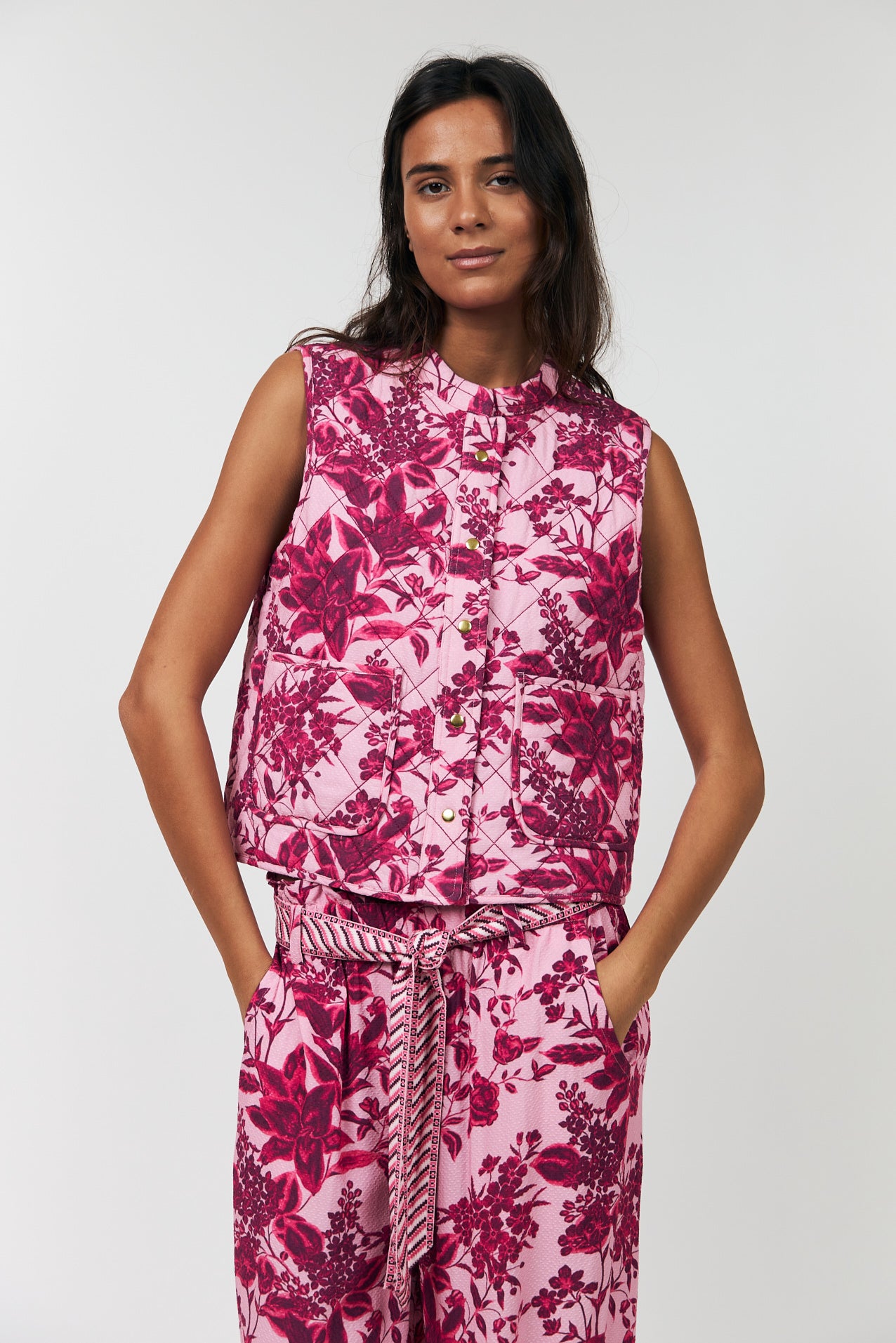 CairoLL Weste - Pink