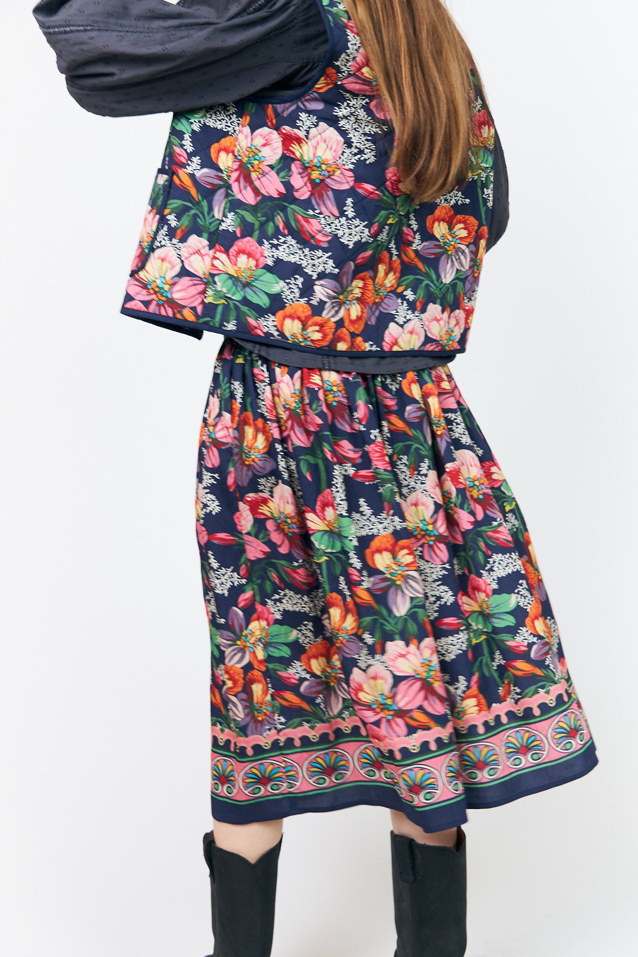 Lollys Laundry CairoLL Weste Vest Blumenmuster