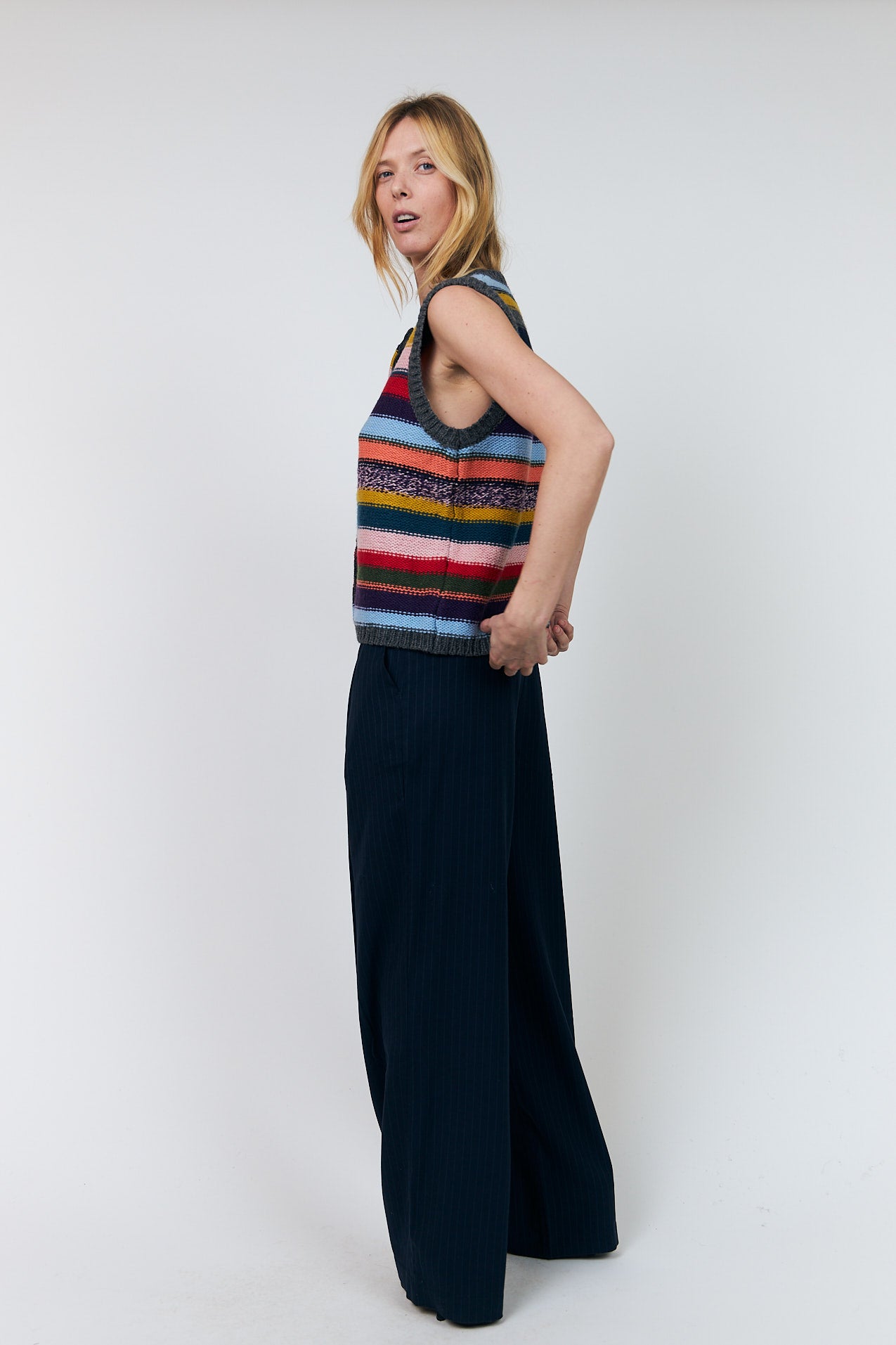 Lollys Laundry CaitLL Strickweste Vest Multicolor