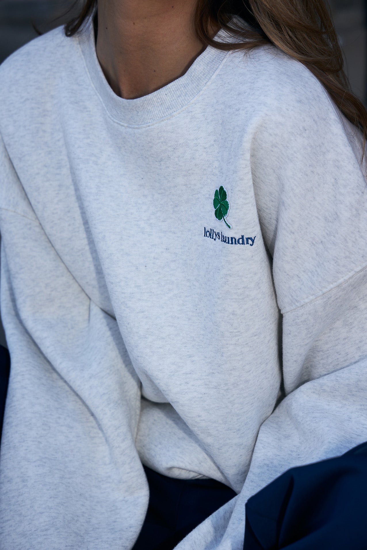 CaliforniaLL Sweatshirt - Hellgrau Melange