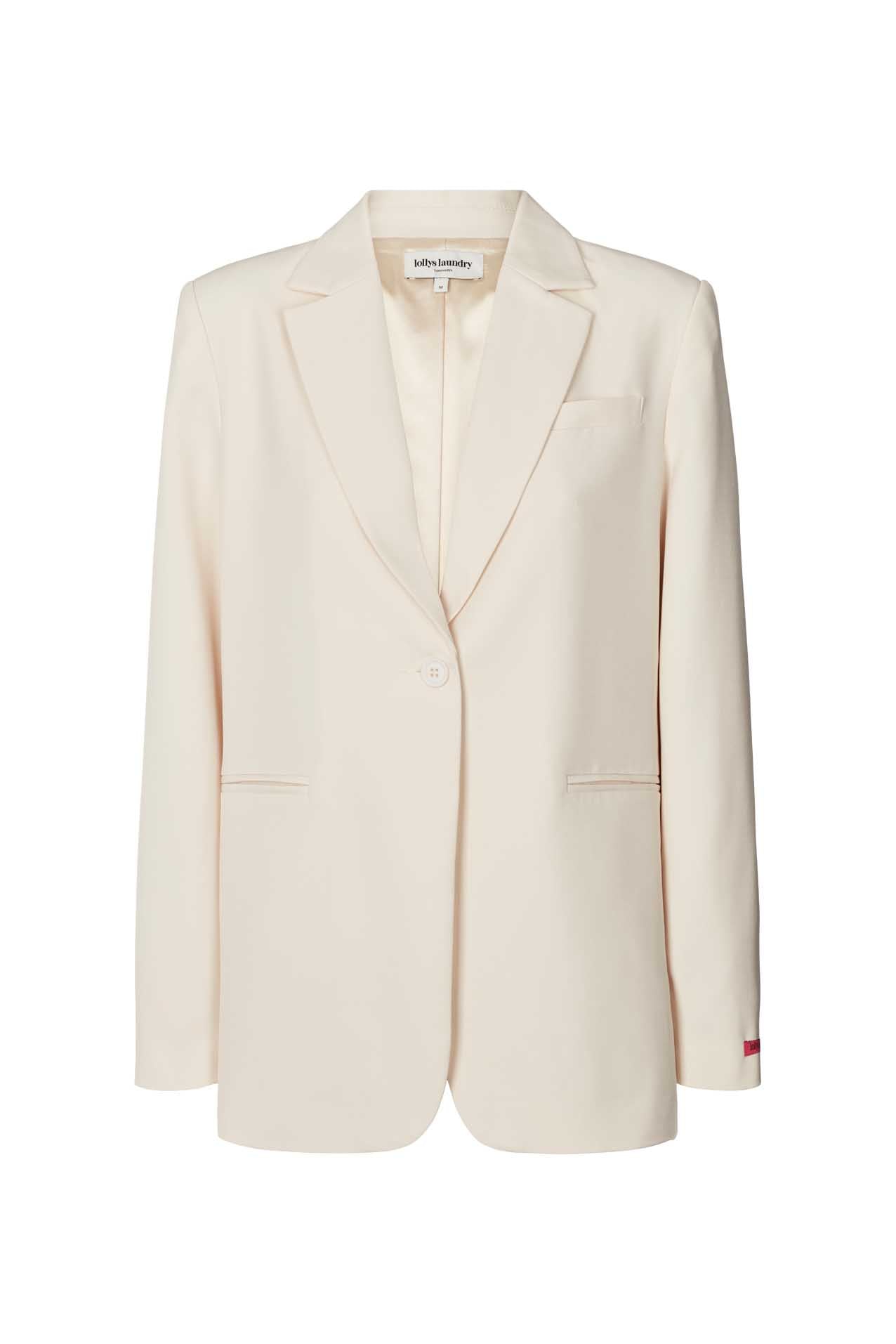 Lollys Laundry Cancun Blazer Jacket 02 Creme