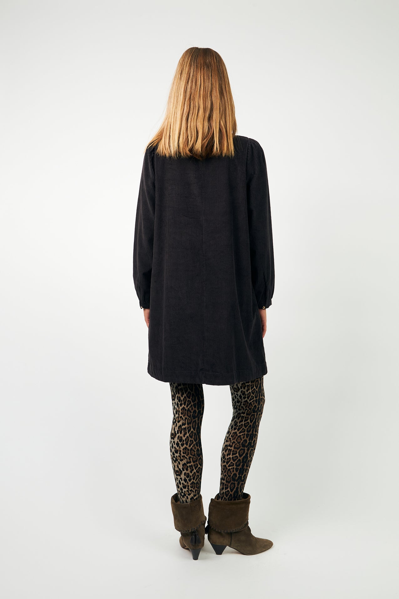 Lollys Laundry CarlaLL Kurzes Kleid Dress 87 Dark Mokka
