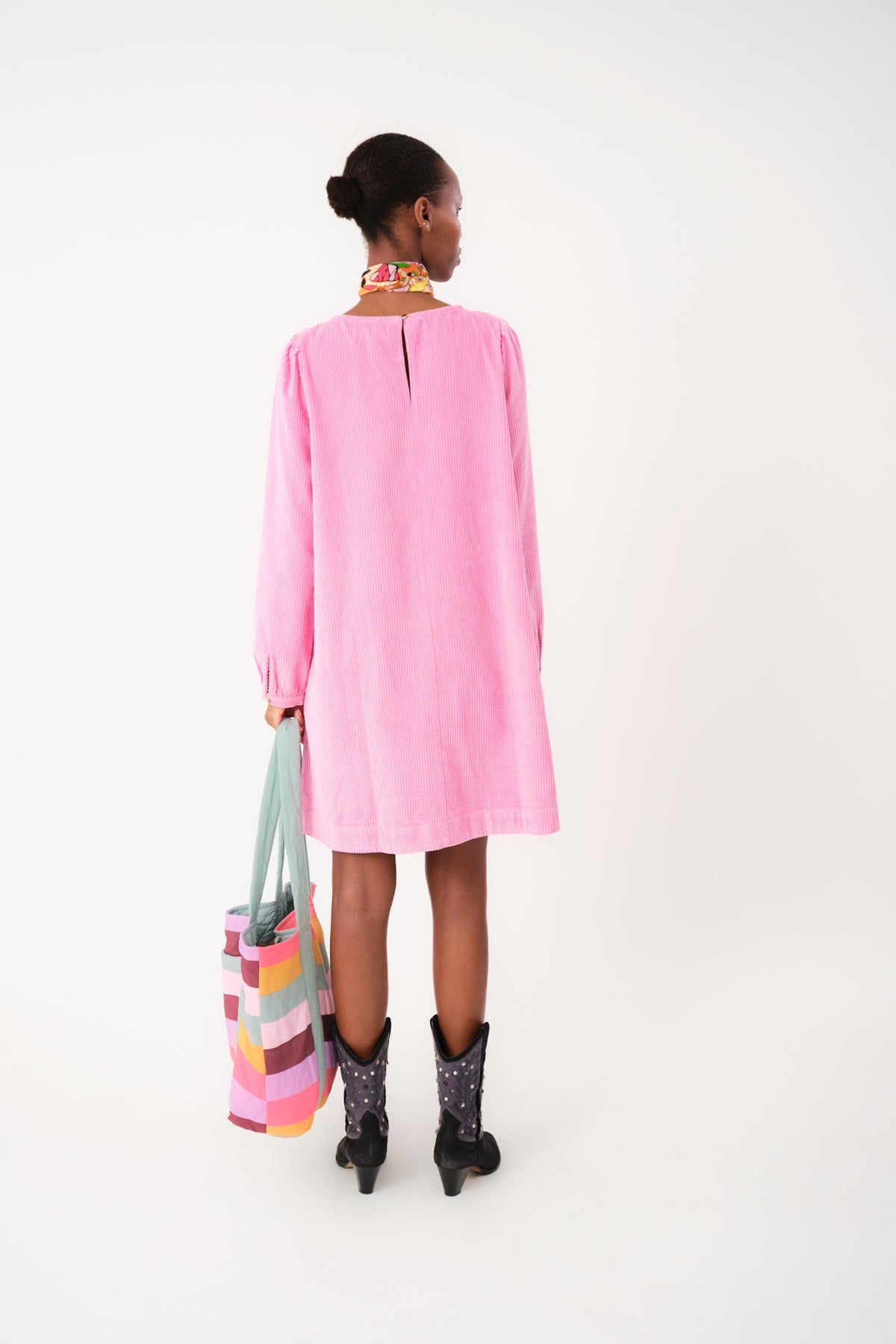 Lollys Laundry CarlaLL Kurzes Kleid Dress Pink