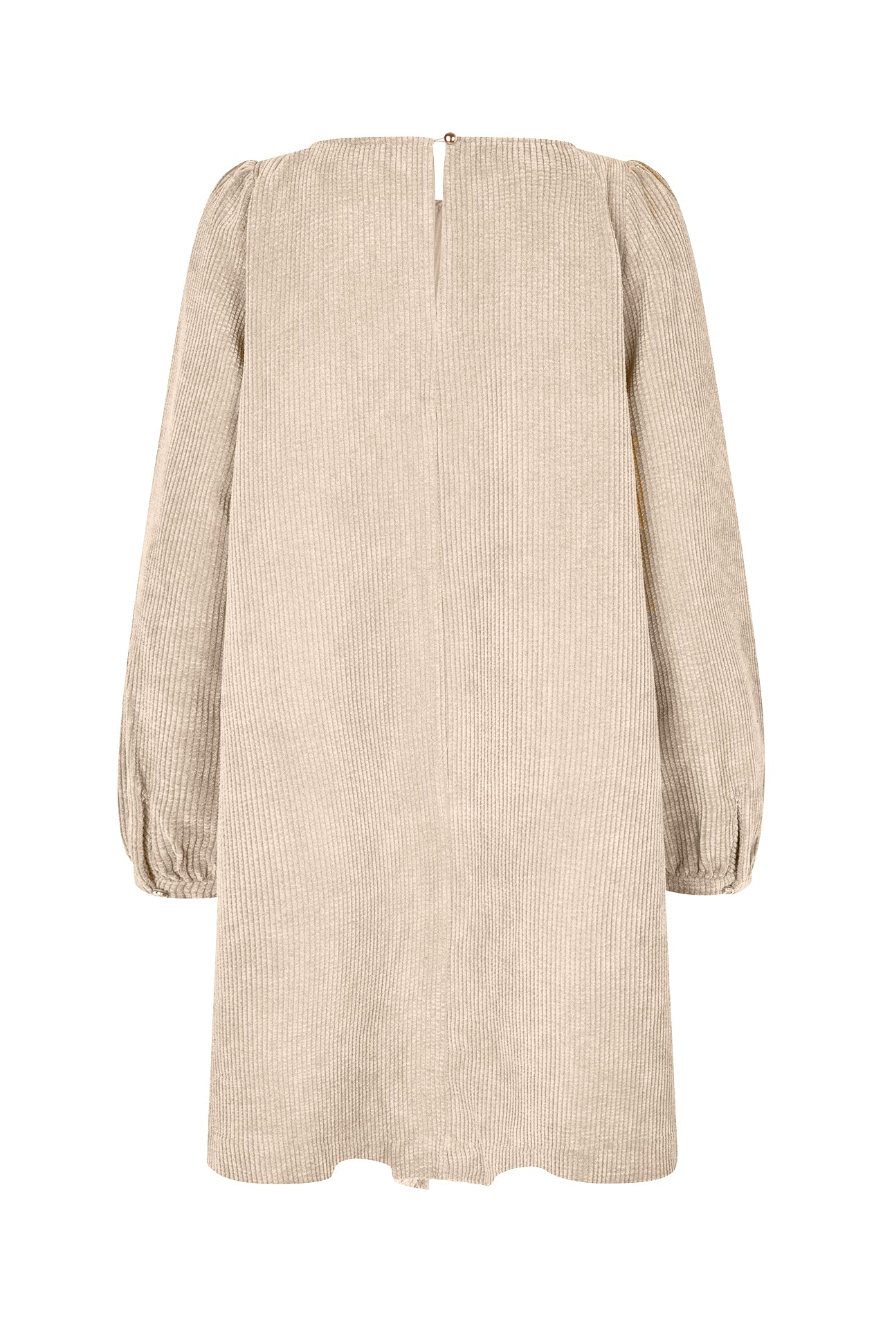 CarlaLL Short Dress LS - Sand