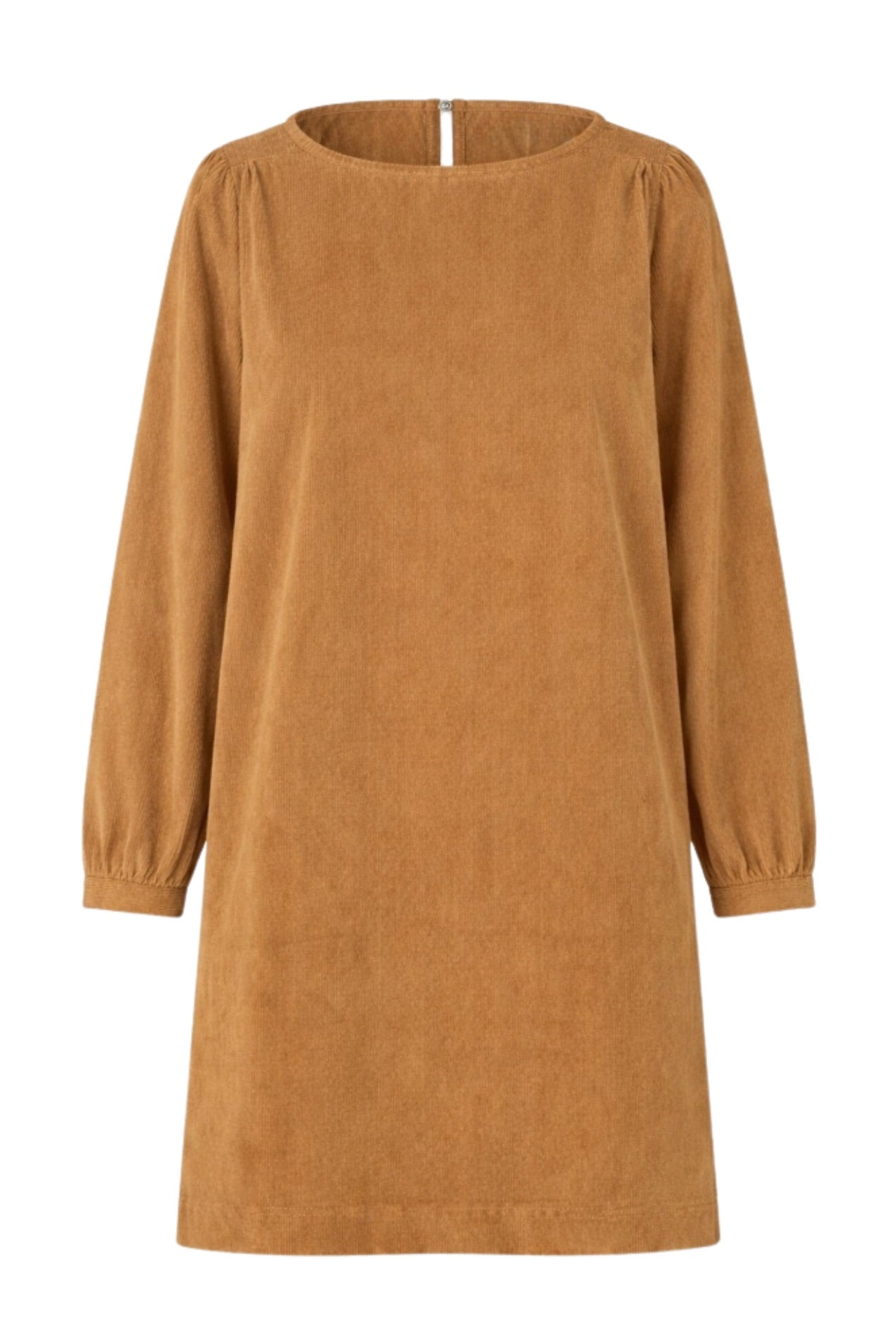 CarlaLL kurzes Kleid - Haselnuss