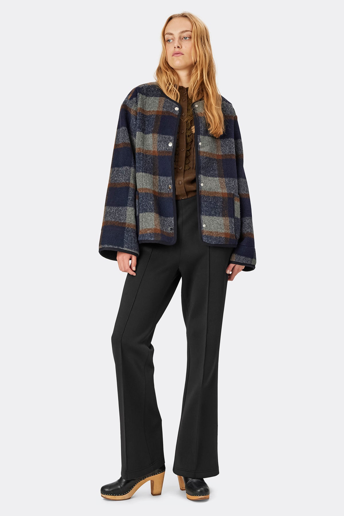 Lollys Laundry CaseyLL Flared Pants Pants Schwarz