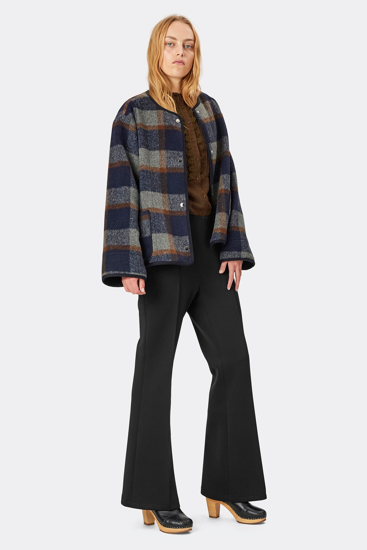 Lollys Laundry CaseyLL Flared Pants Pants Schwarz