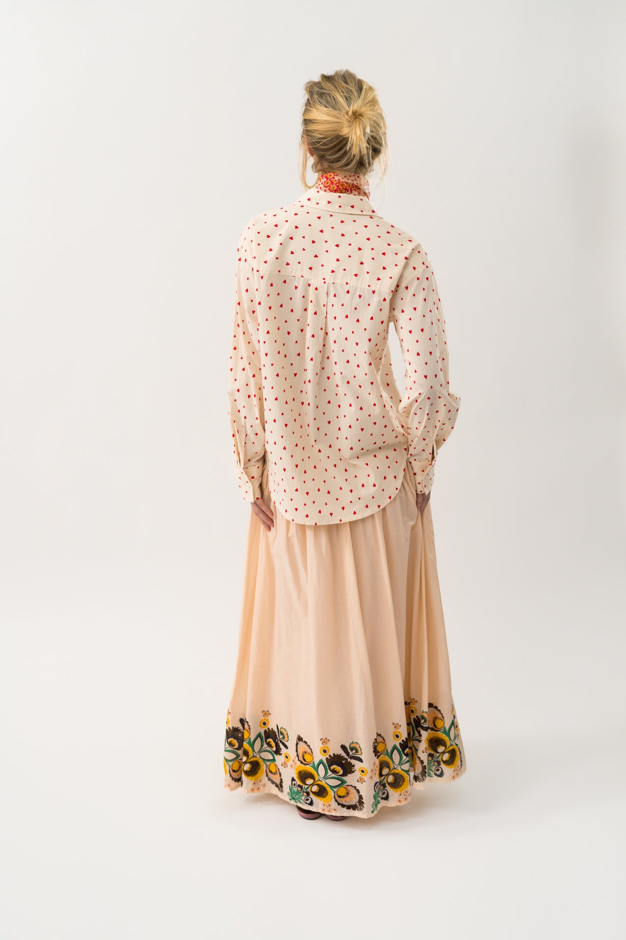 Lollys Laundry CassieLL Maxi Kleid Skirt 36 Dusty Rose