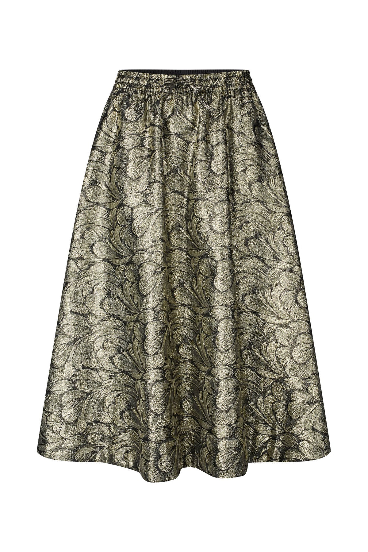 Lollys Laundry CatalinaLL Midi Rock Skirt Silber