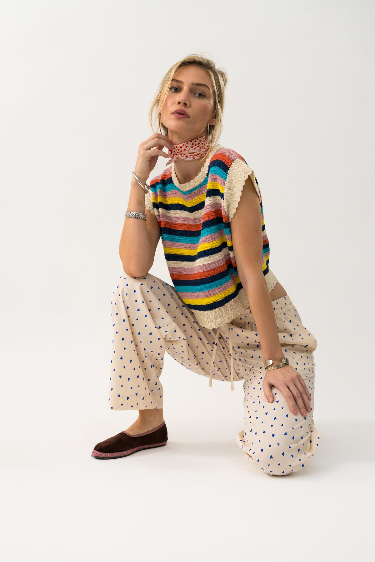Lollys Laundry ChicagoLL Top Vest Multicolor