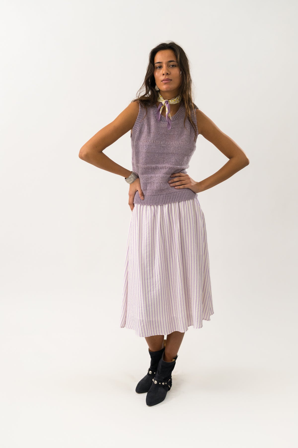 Lollys Laundry ChicagoLL Top Vest Lavendel