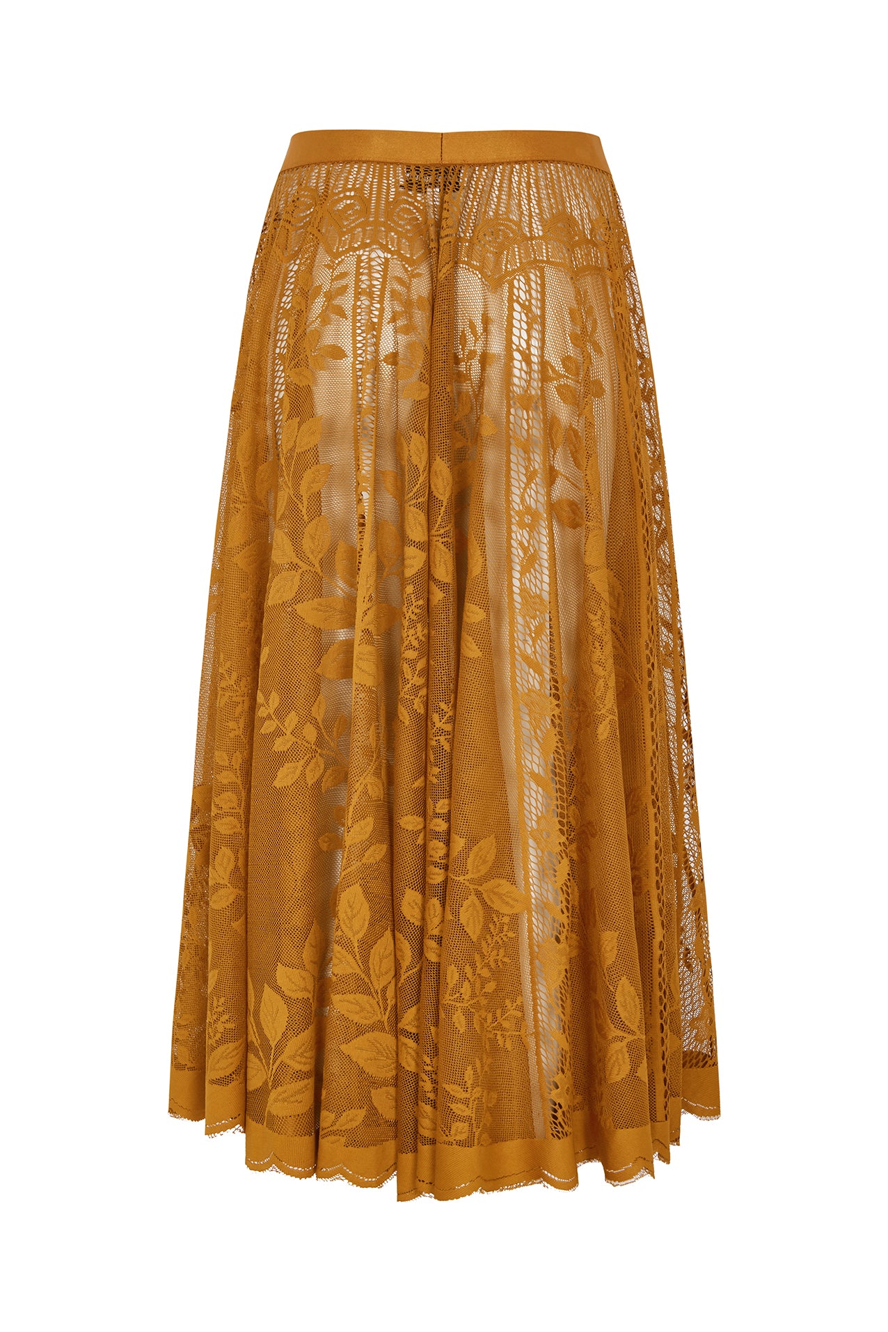 Lollys Laundry CollinsLL Maxi Rock Skirt Rostbraun