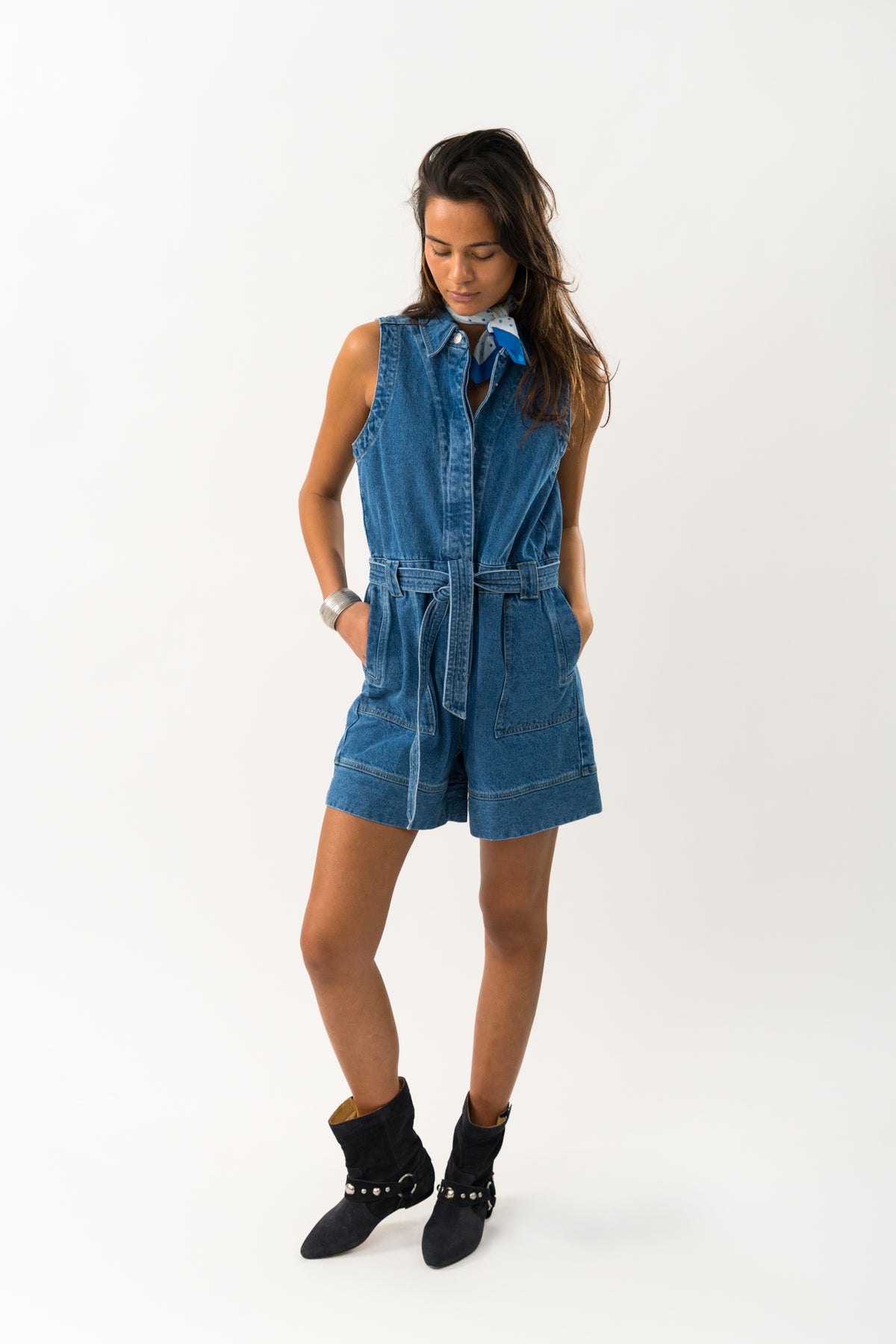 Lollys Laundry CoraLL Jumpsuit Jumpsuit Blau